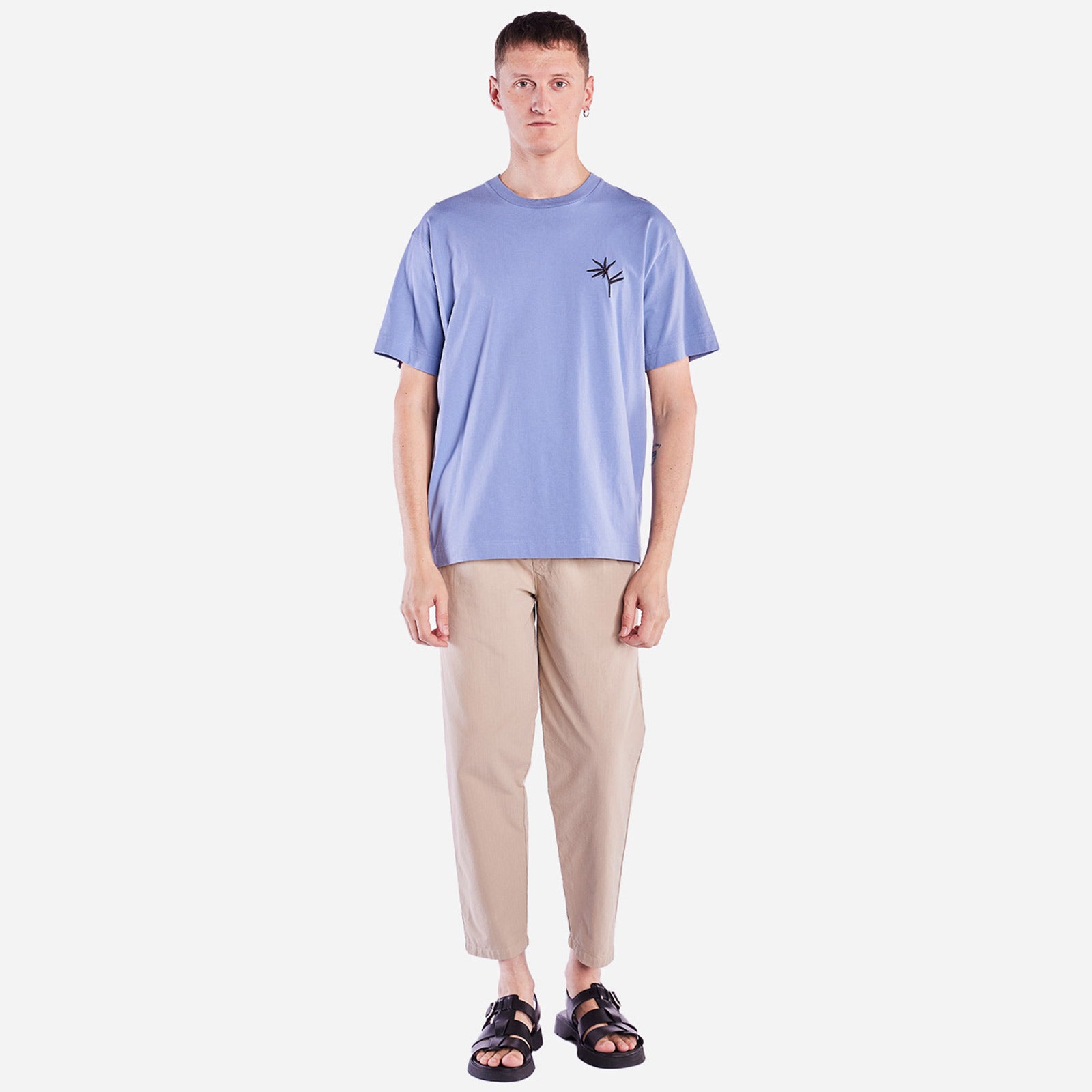 Night Trip T-Shirt azure blue