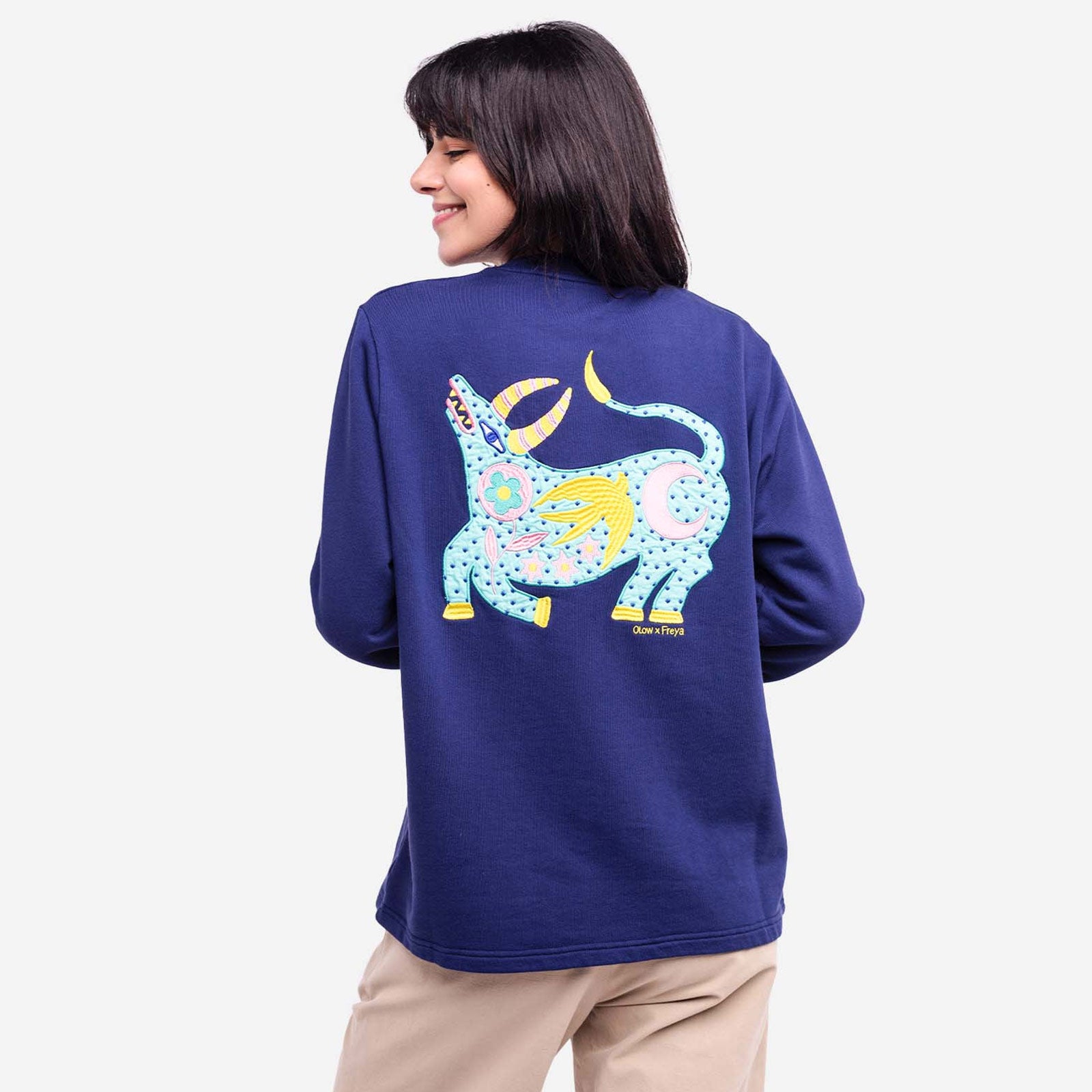 Zebu Glory Sweatshirt overseas blue