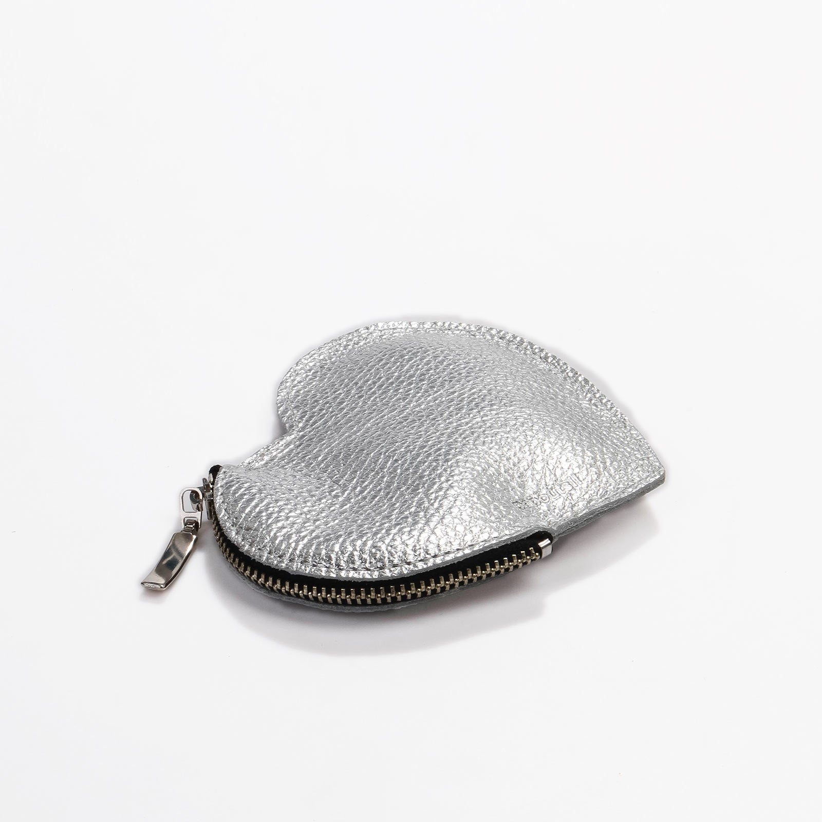 Papoutsini Wallet Herz metallic silver Papoutsi! leather goods