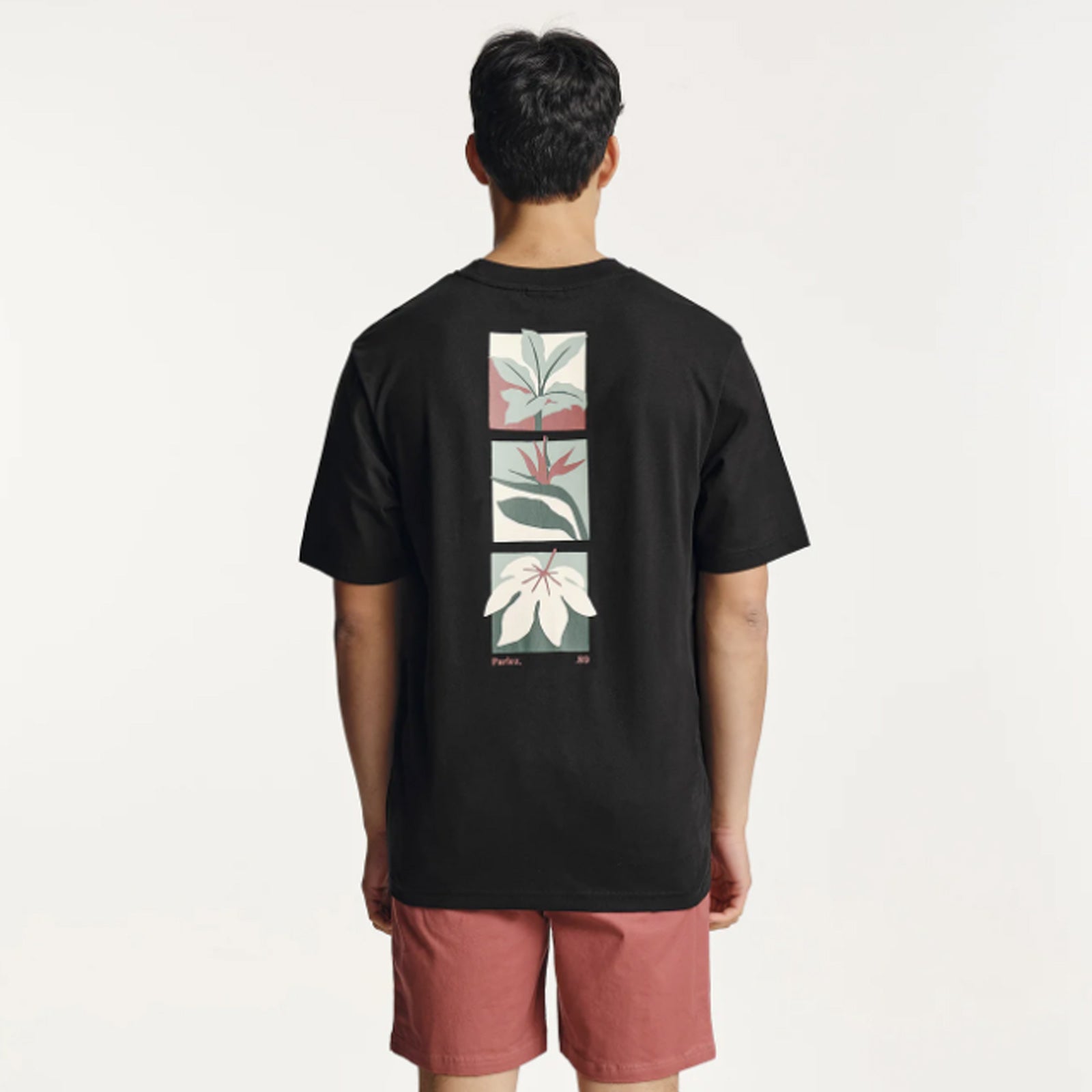 Flora T-Shirt black