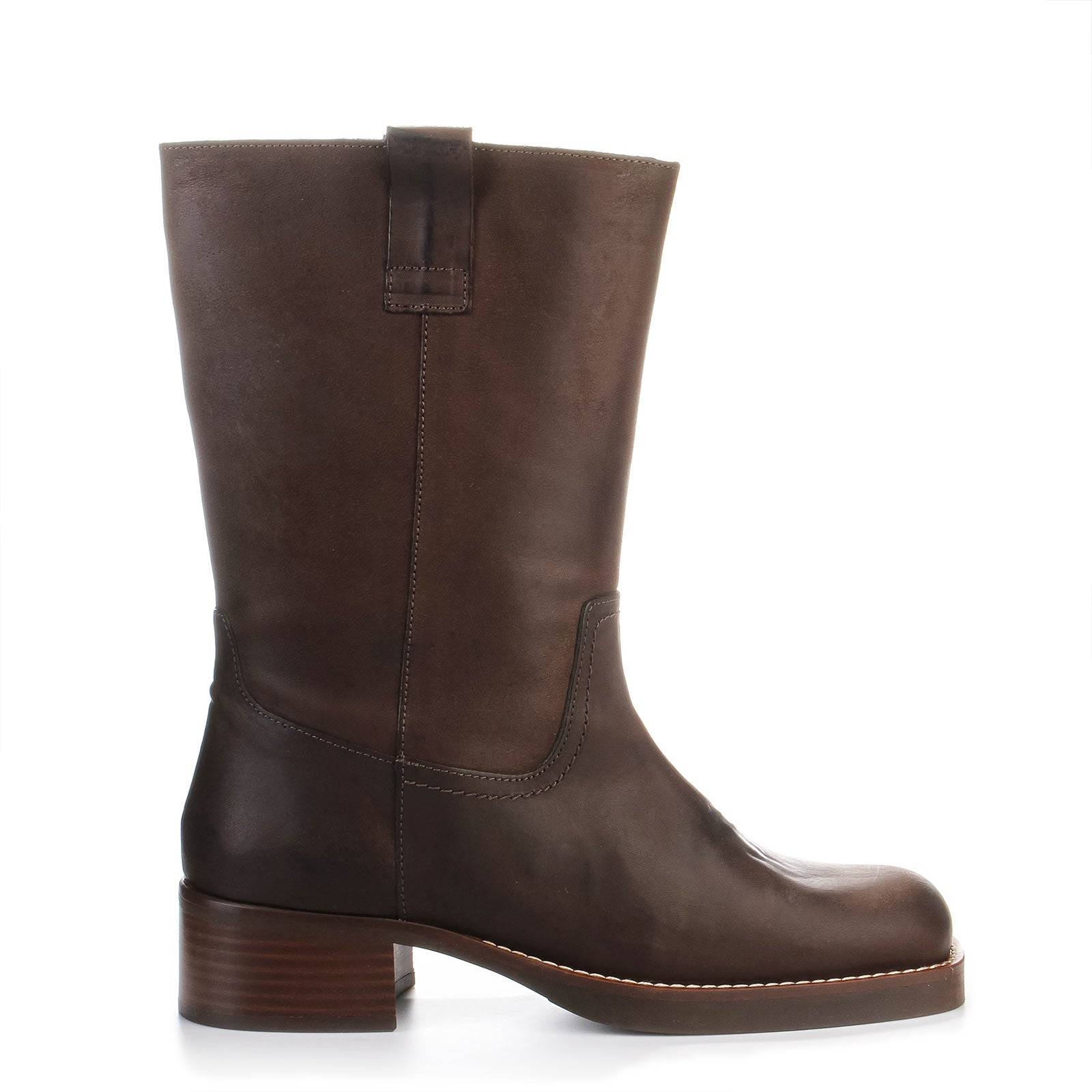 Cameron Leather Boots brown