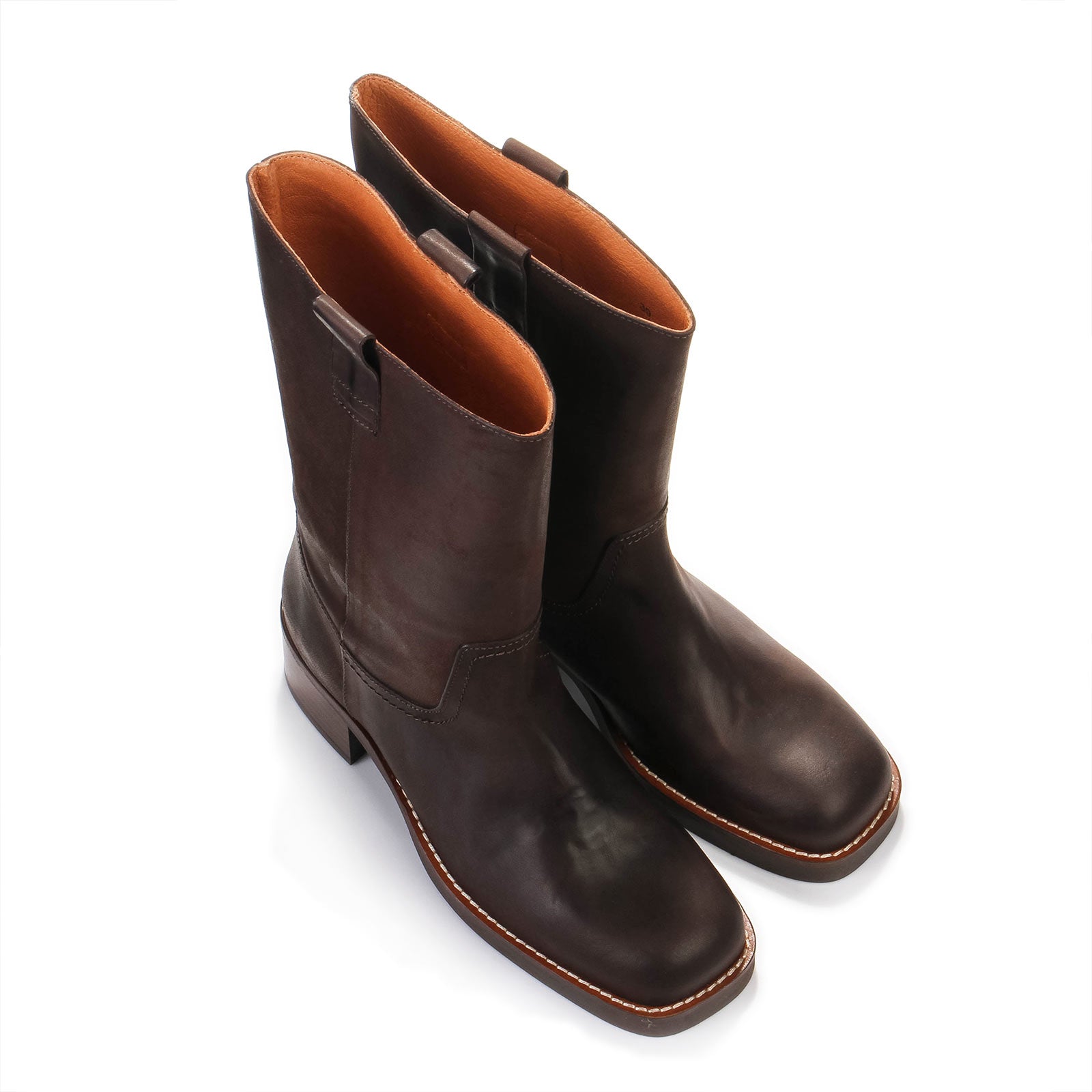 Cameron Leather Boots brown