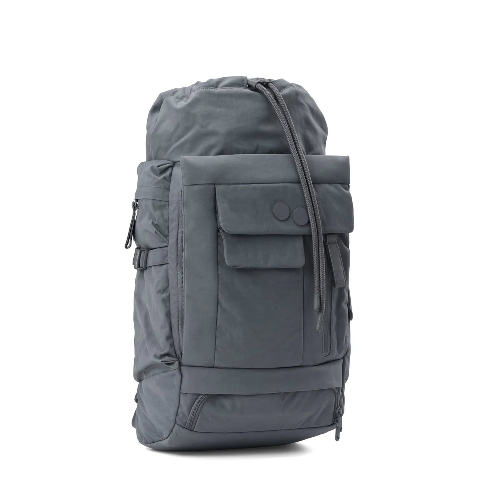 Blok Medium Backpack crinkle grey pinqponq