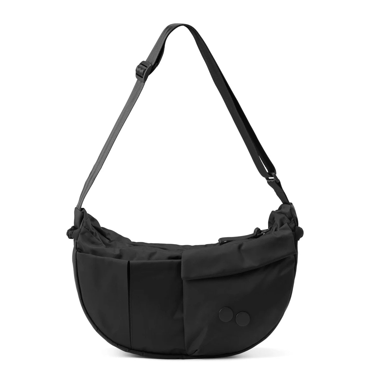 Krumm Medium Changeant Crossbody Bag glazed black