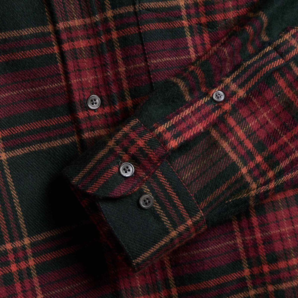 Bravio Flannel Shirt red/forest check
