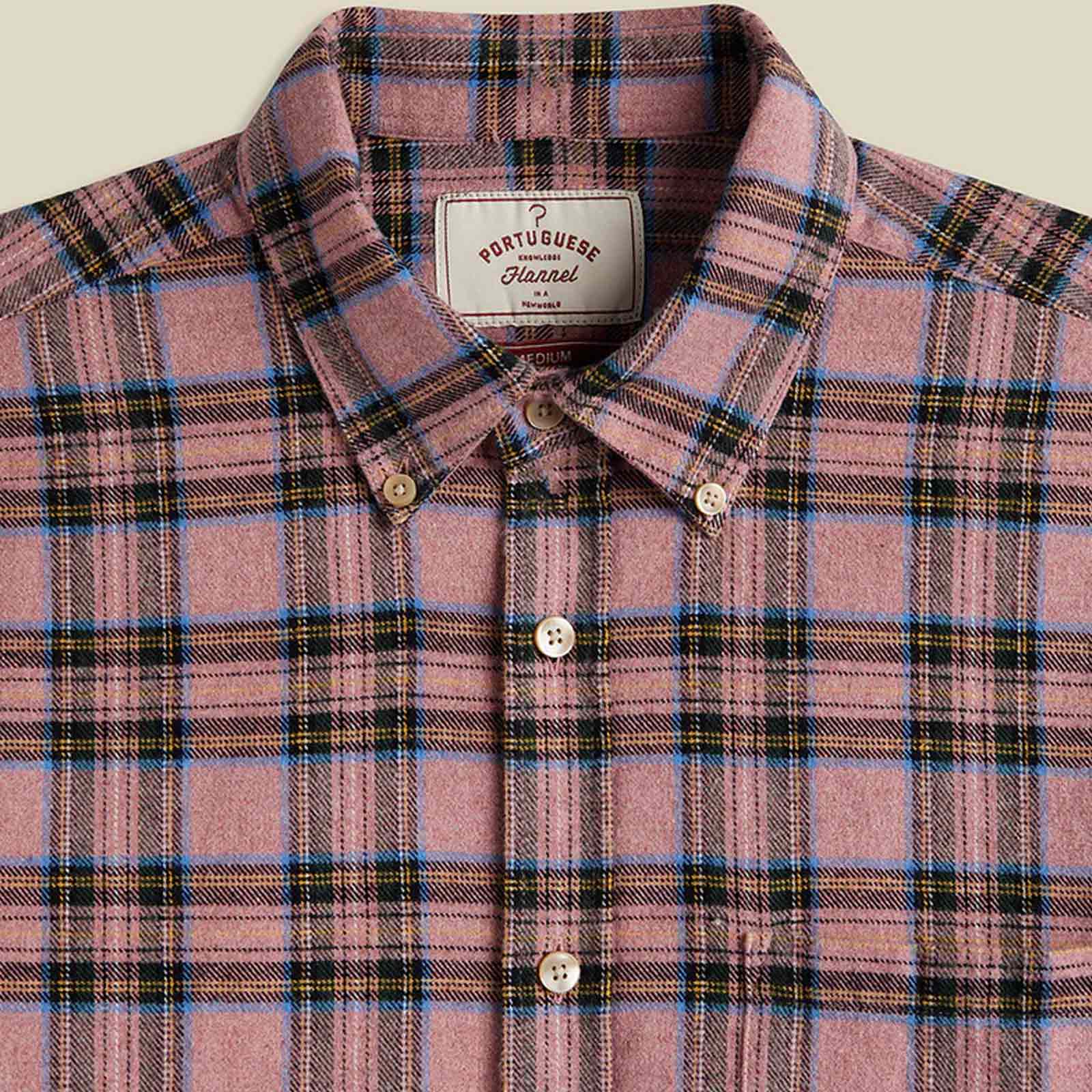 Cais Flannel Shirt rose Portuguese Flannel