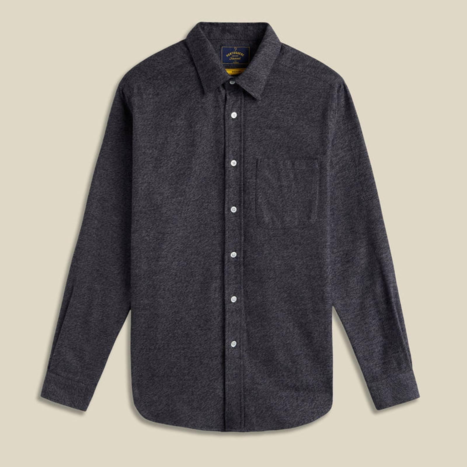 Teca 2.0 Flannel Shirt grey Portuguese Flannel
