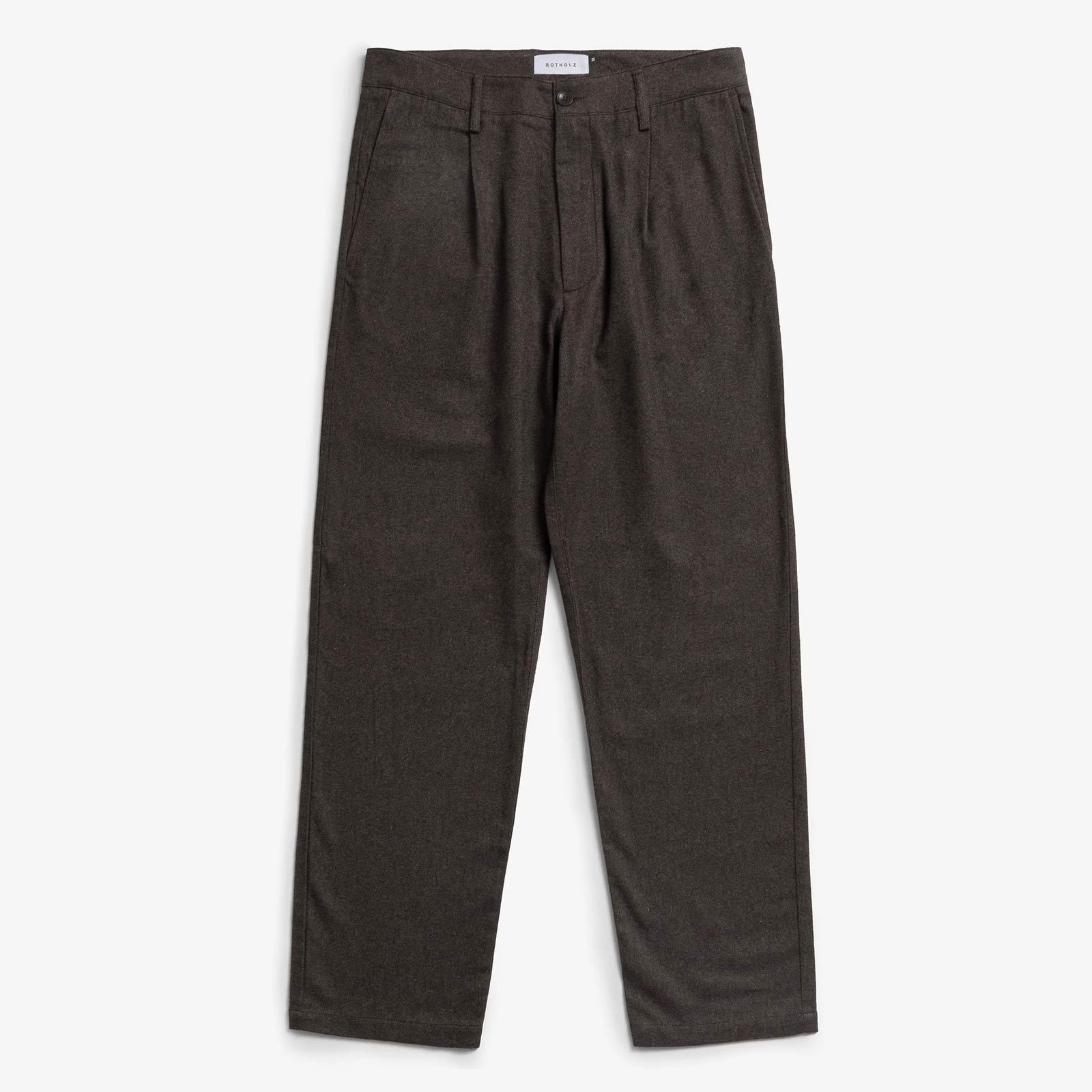 Flannel Everyday Pant black brown