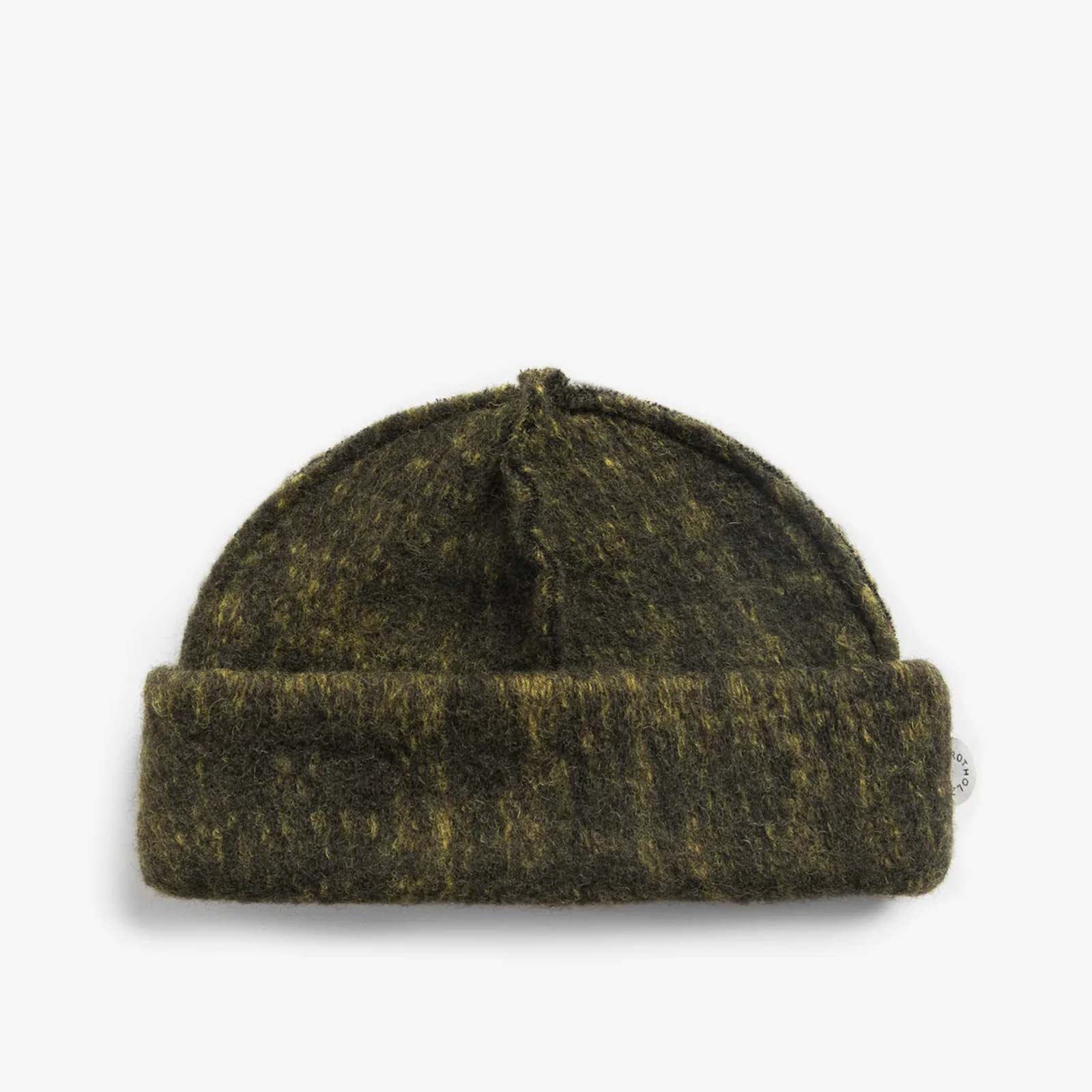 Toque Wool Blend Beanie speckled green