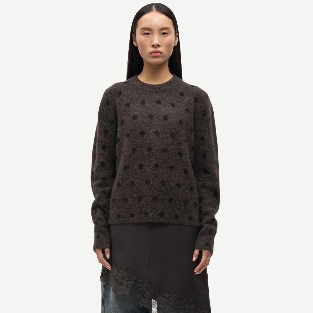 Anour O-N Jumper mulch dott