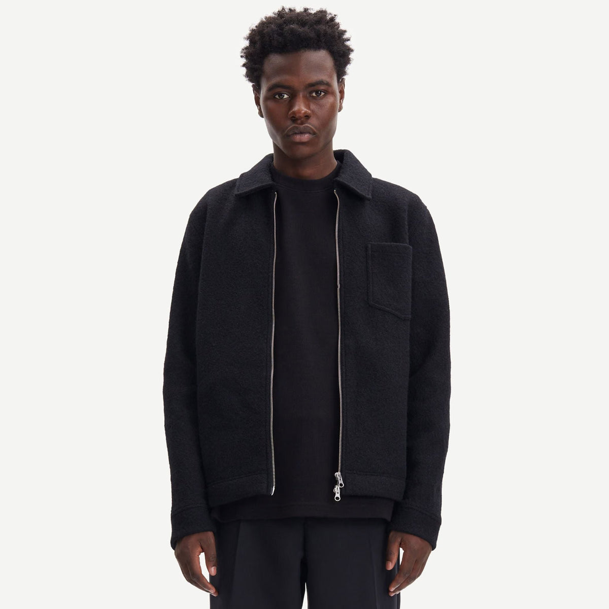 Hannes Full Zip 14612 black