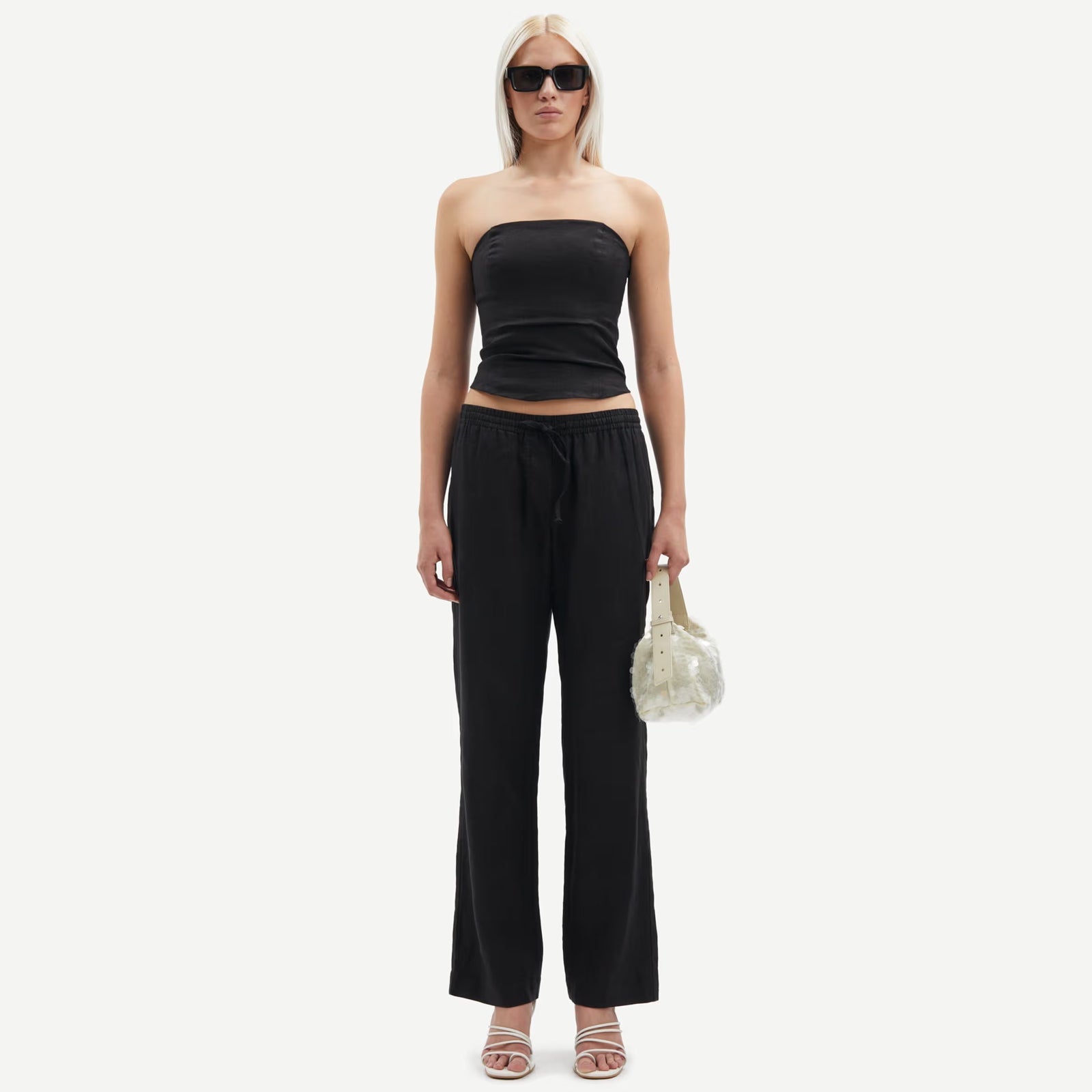 Hoys String Trousers 14329 black Samsoe Samsoe