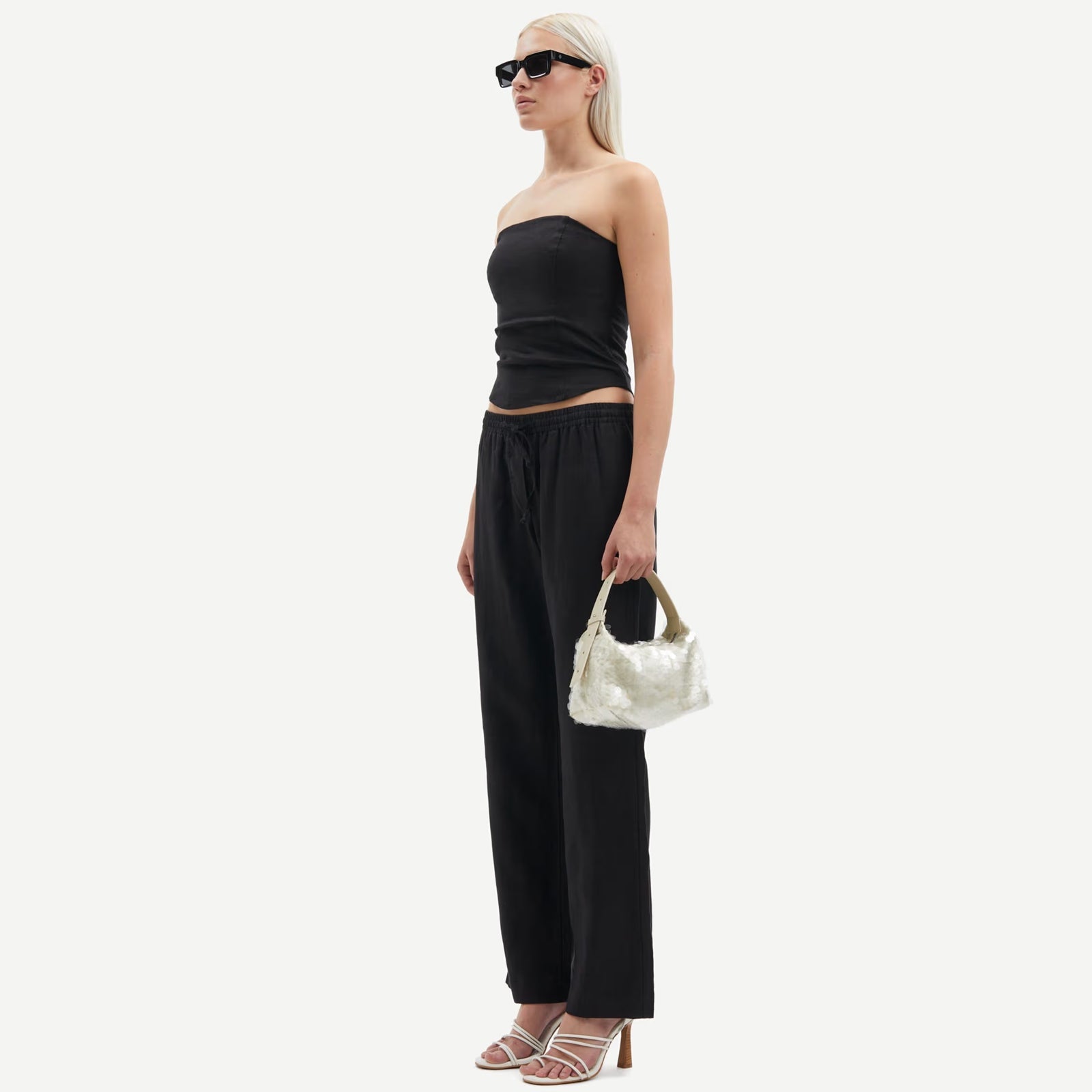 Hoys String Trousers 14329 black Samsoe Samsoe