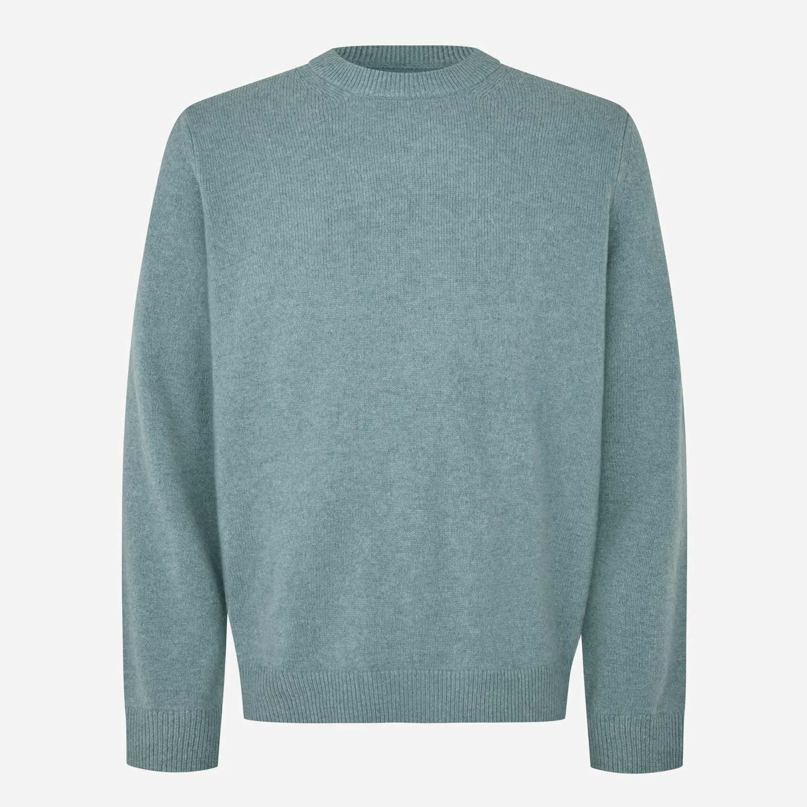 Isak Knit Sweater 1510 stormy sea