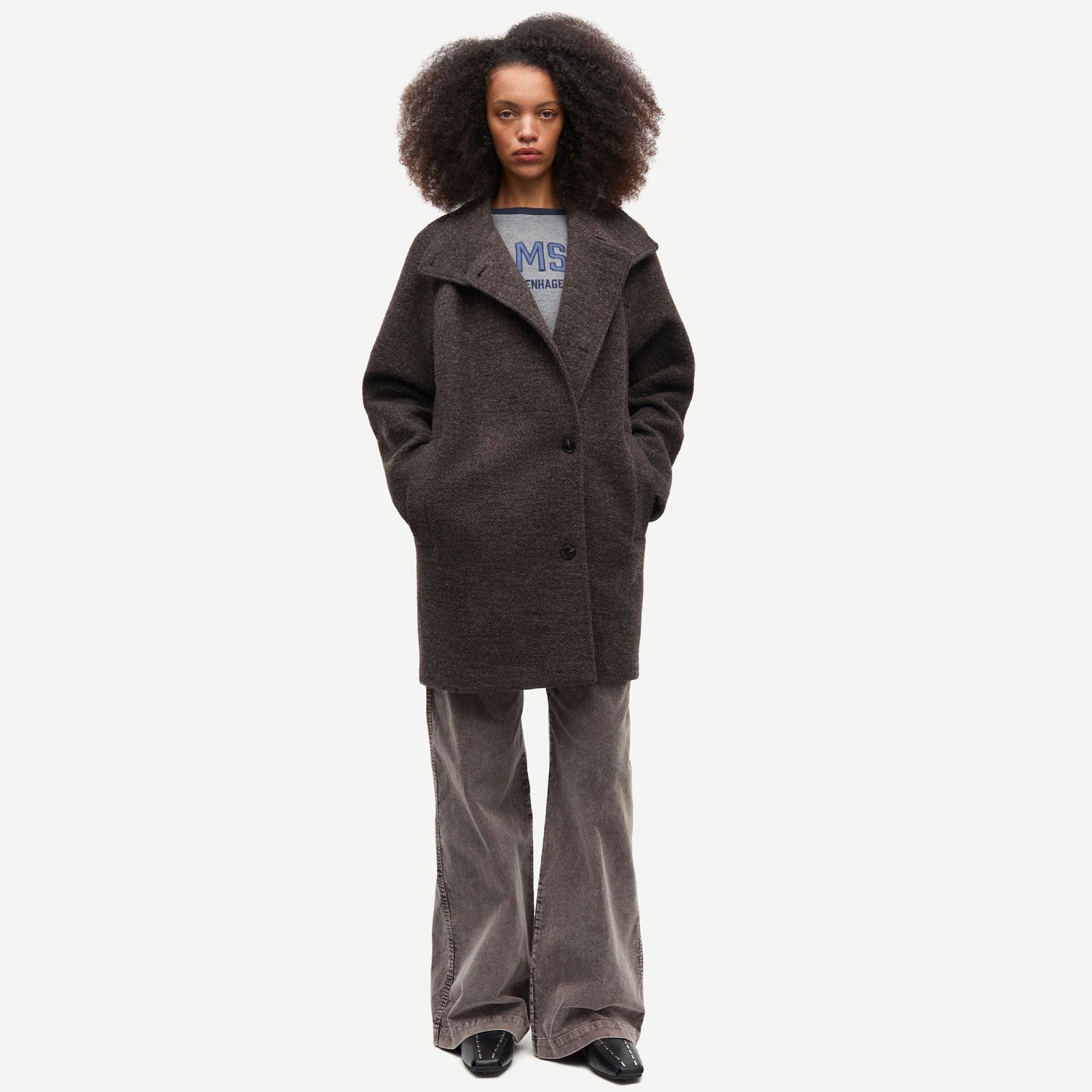 Sahanne Jacket mulch melange