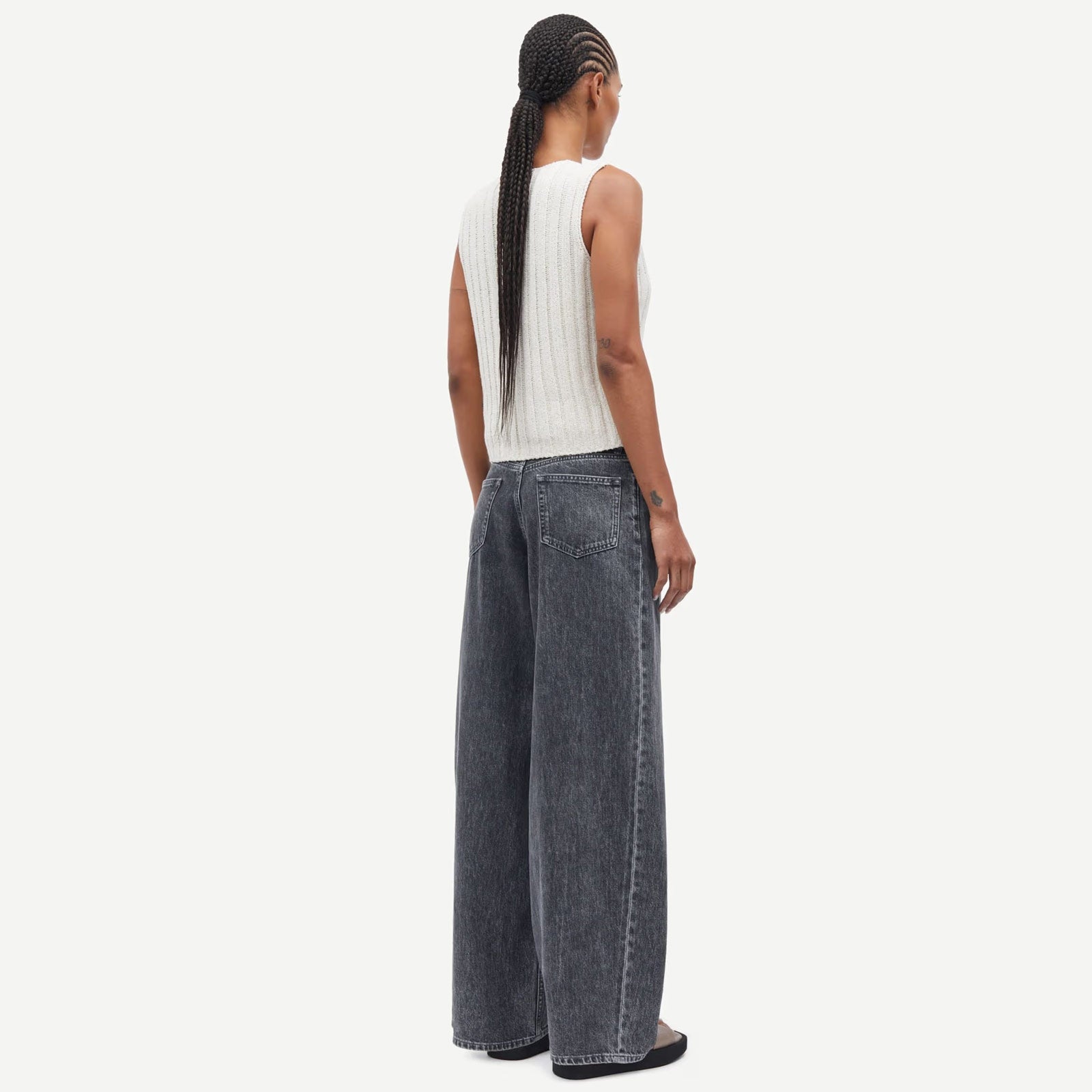 Saharper Jeans Belt grey cloud