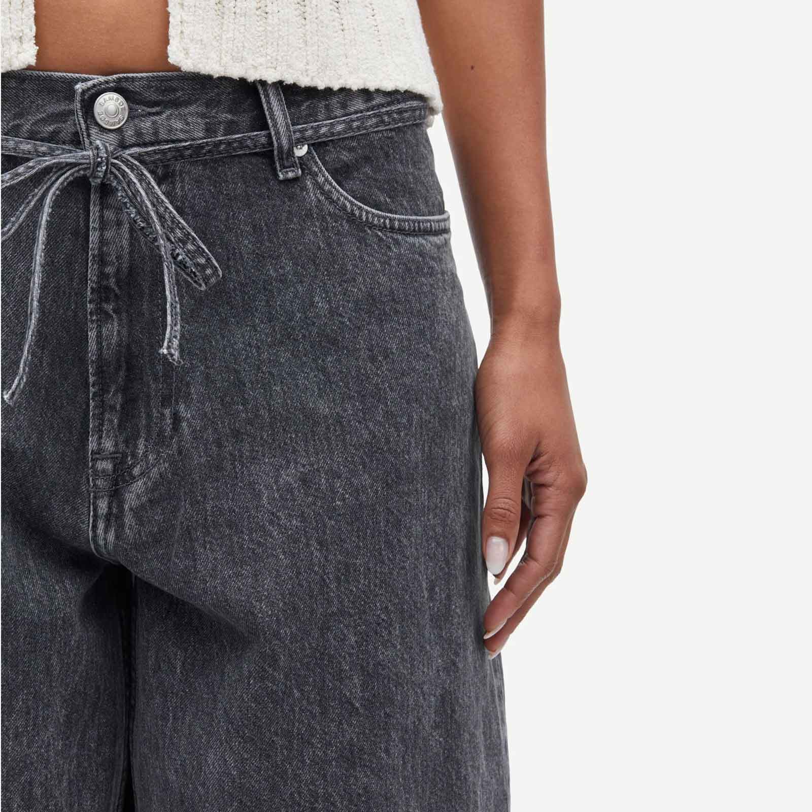 Saharper Jeans Belt grey cloud