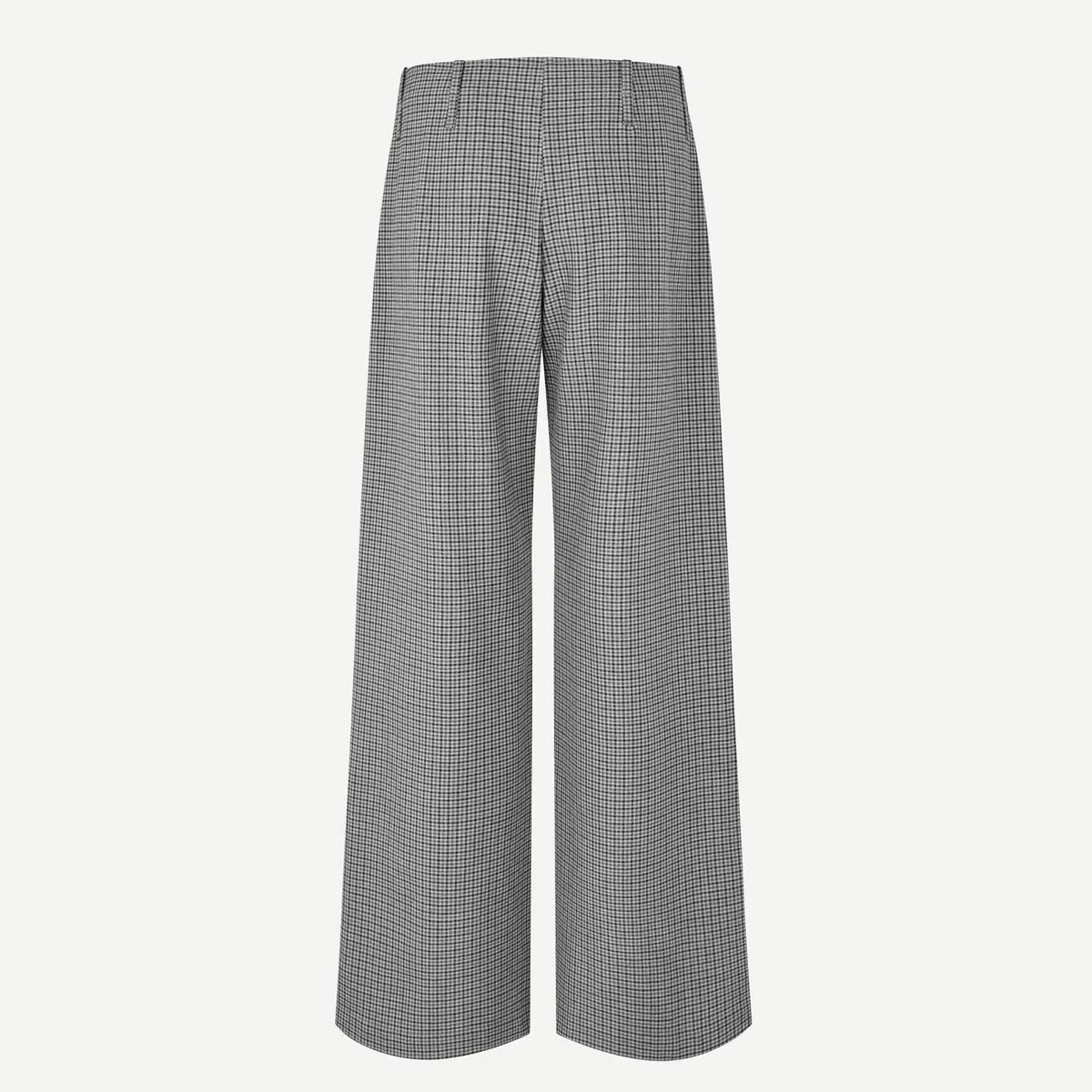 Saheaven Trousers 15496 grey mel. ch.