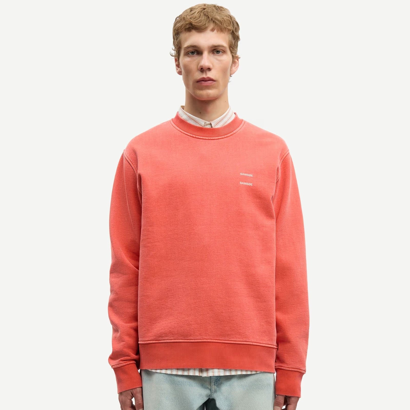 Sajoel Sweatshirt 14485 aurora red Samsoe Samsoe