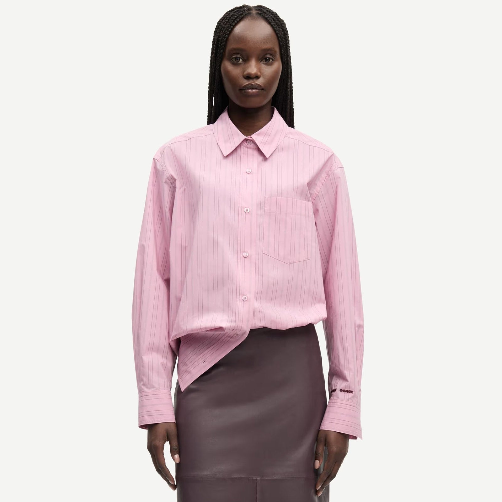 Salova Pocket Shirt 15756 orchid fudge st. Samsoe Samsoe