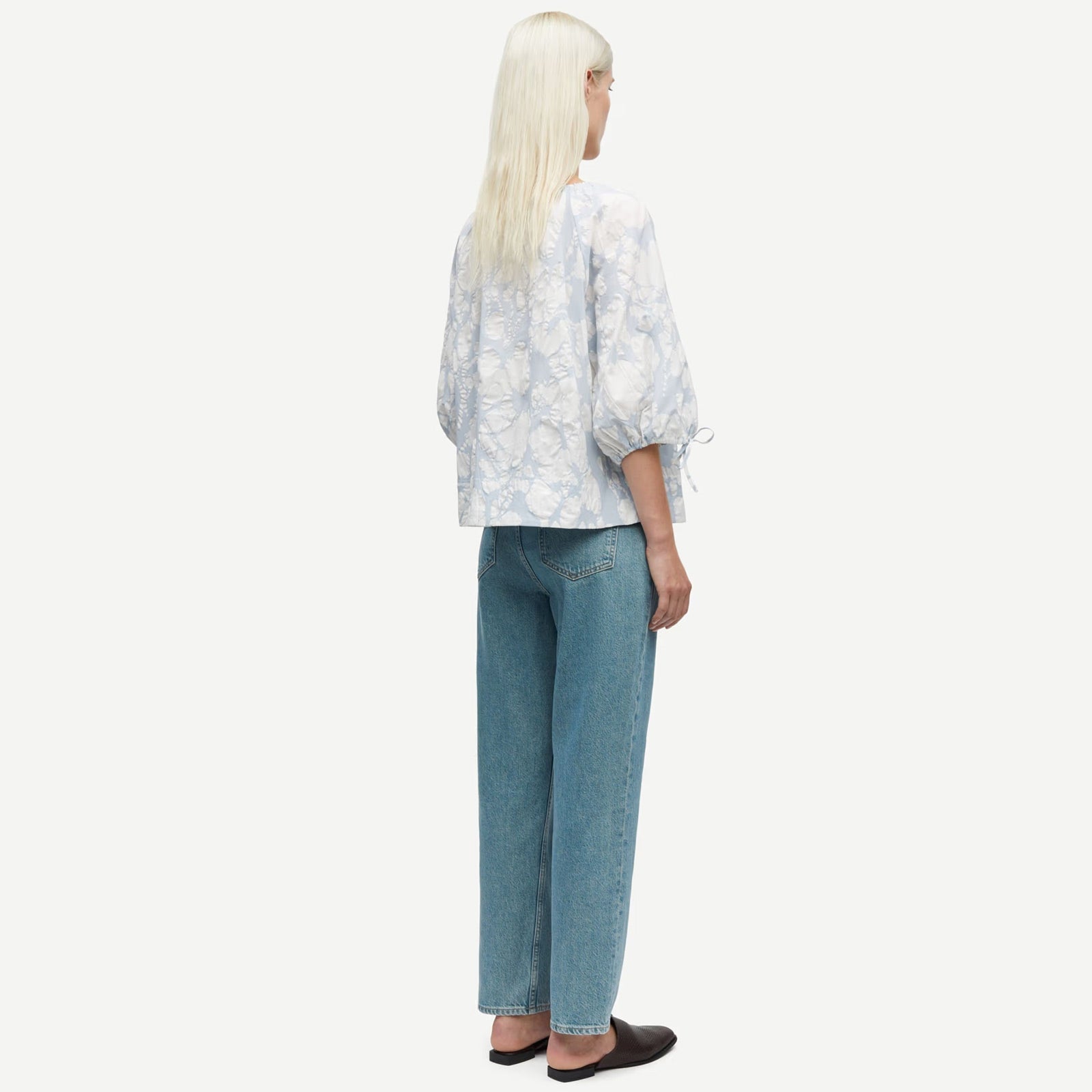 Samatera SS Blouse peony egret Samsoe Samsoe