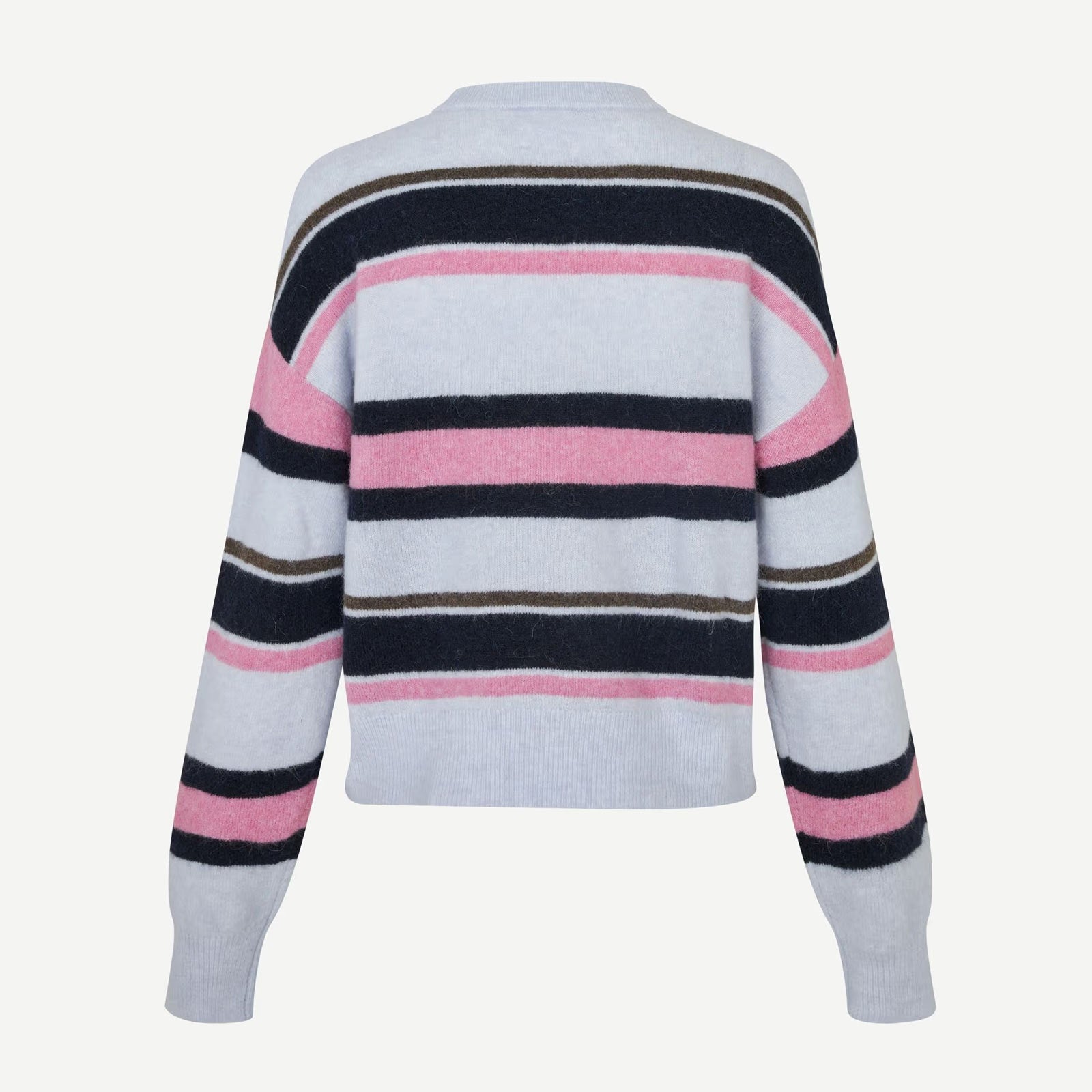 Sanoura Sweater gray dawn multi st. Samsoe Samsoe