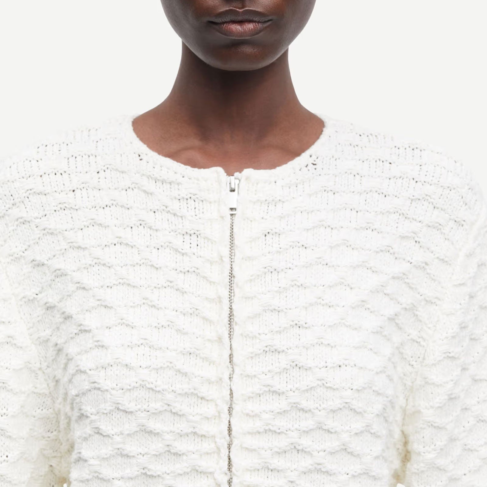 Satammy Cardigan 15633 egret Samsoe Samsoe