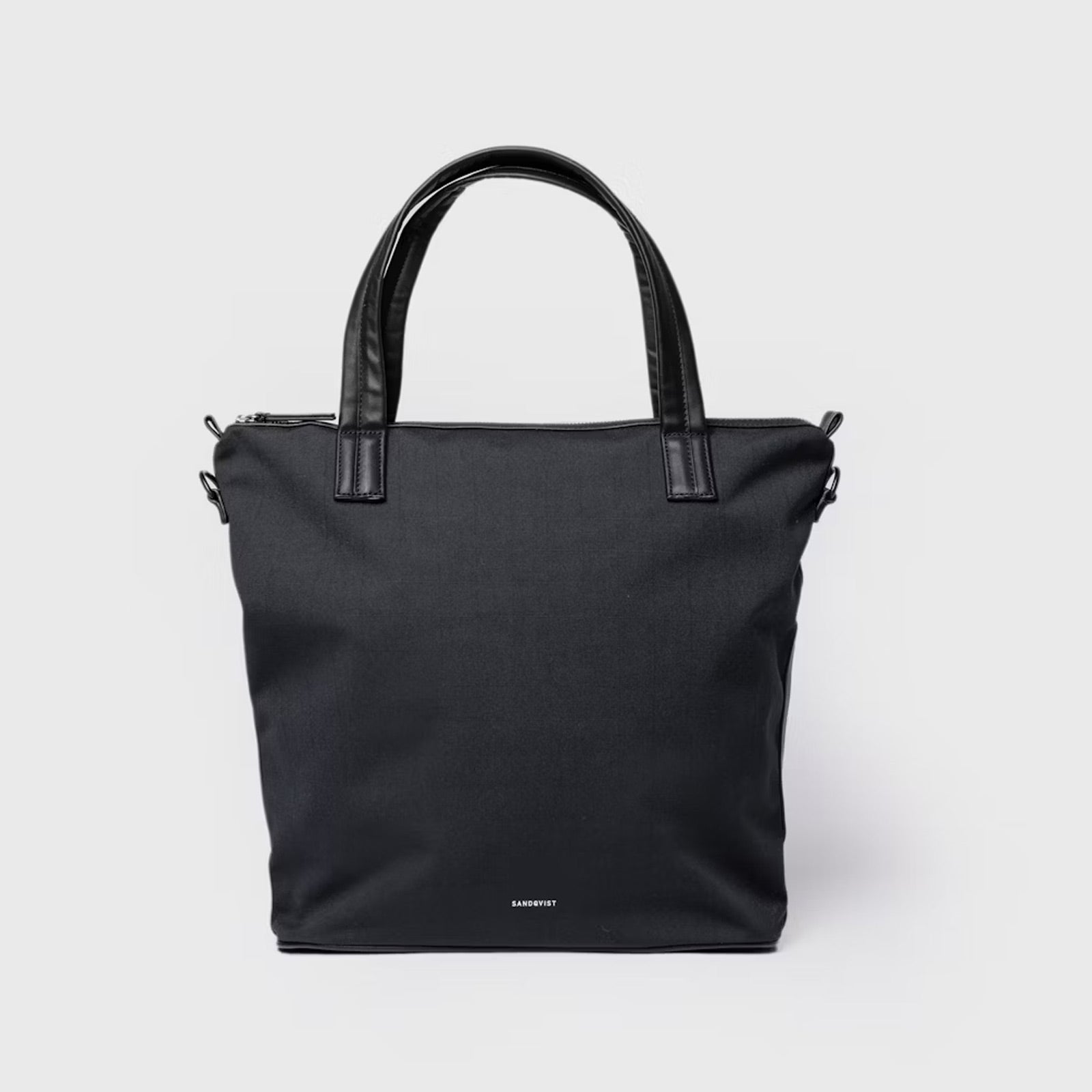 Everyday Zipper Tote Bag black Sandqvist