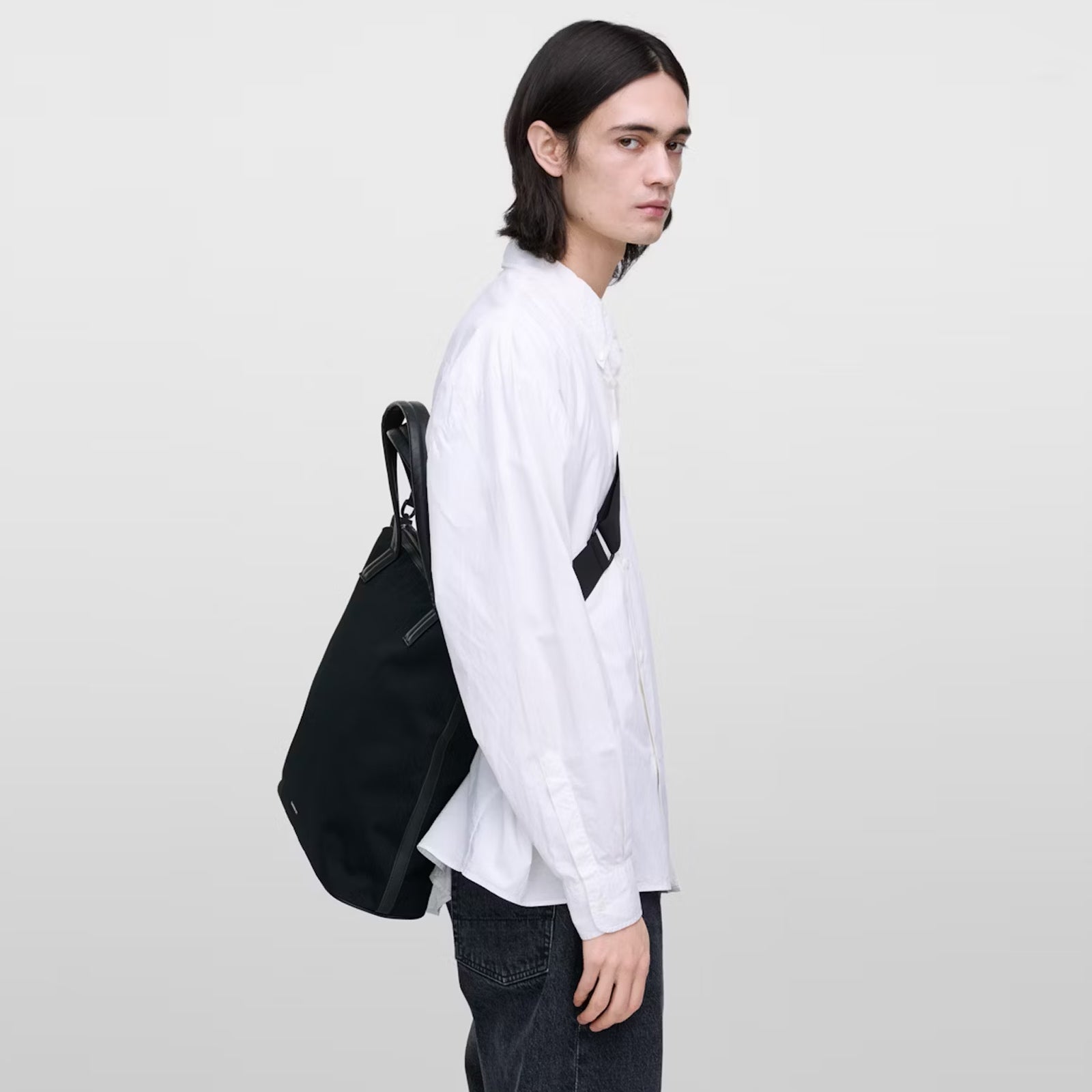 Everyday Zipper Tote Bag black Sandqvist