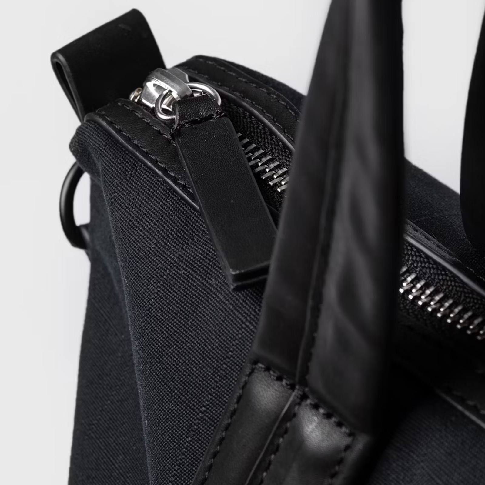 Everyday Zipper Tote Bag black Sandqvist