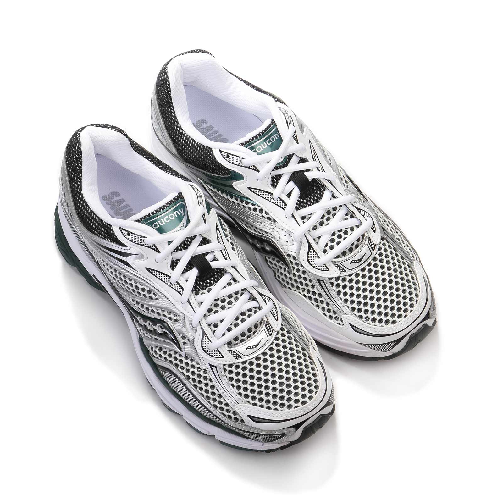Progrid Omni 9 white/pine green Saucony
