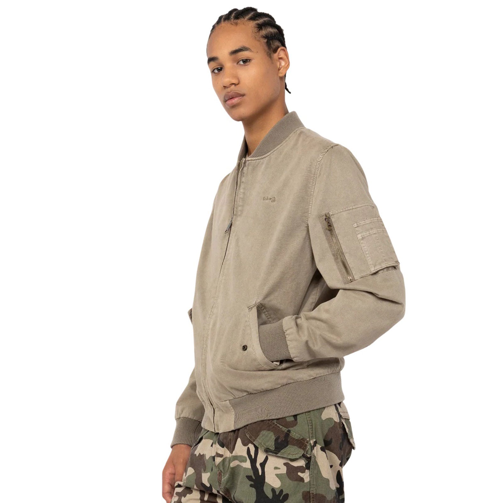 Arcata Cotton Blouson taupe Schott NYC