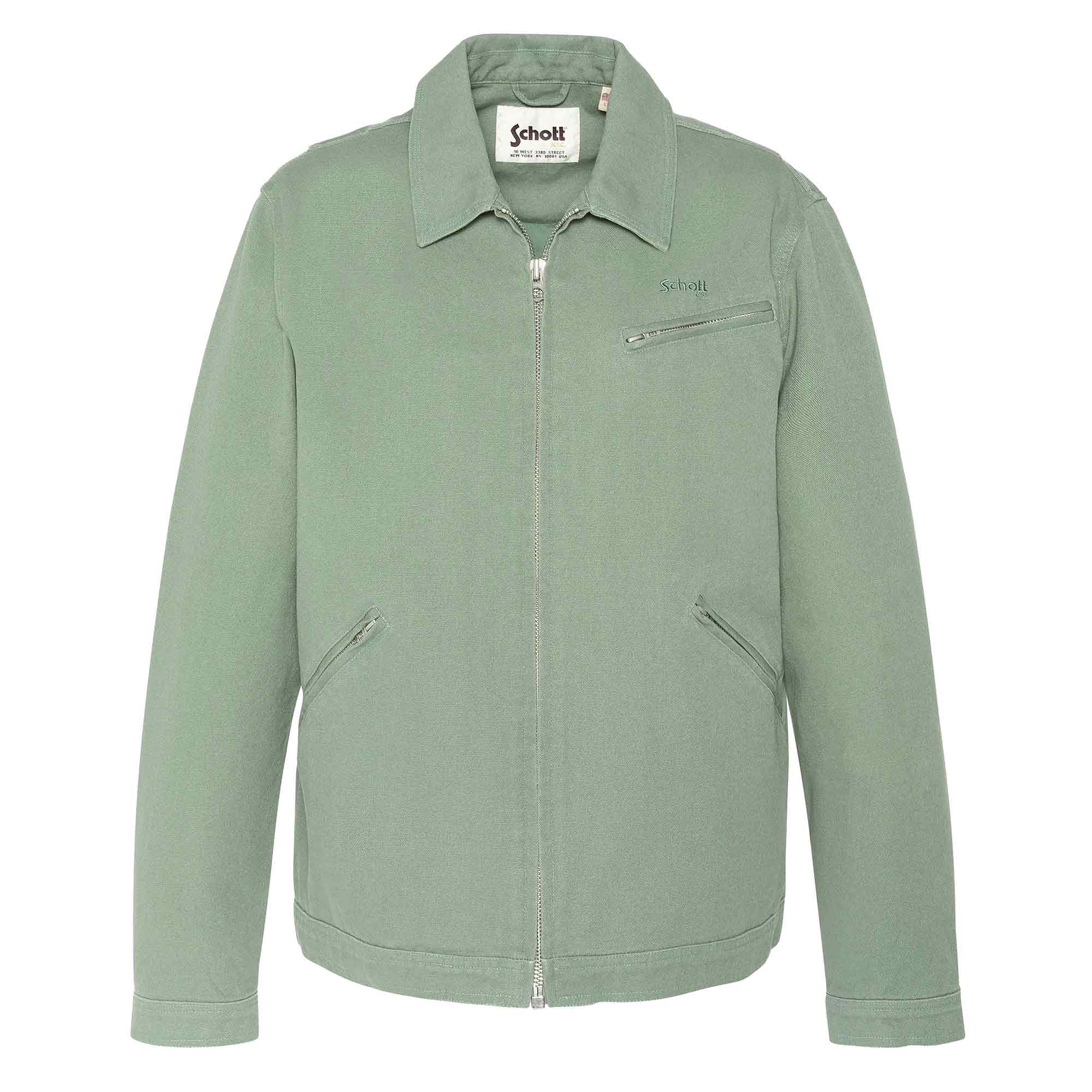Calhan Jacket smoke green Schott NYC