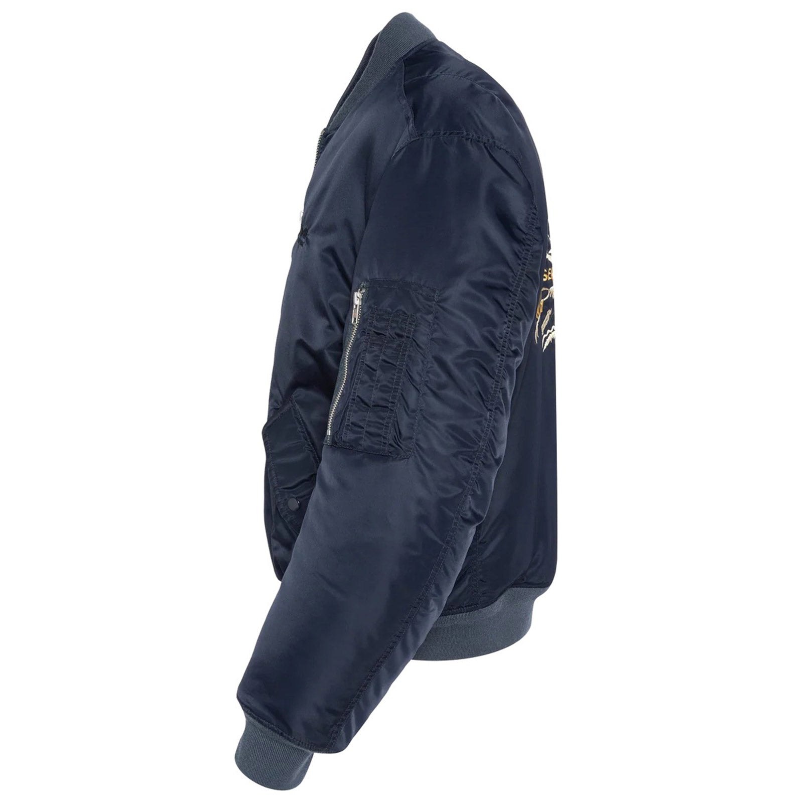 Oversized Unisex Souvenir Bomber dark navy Schott NYC