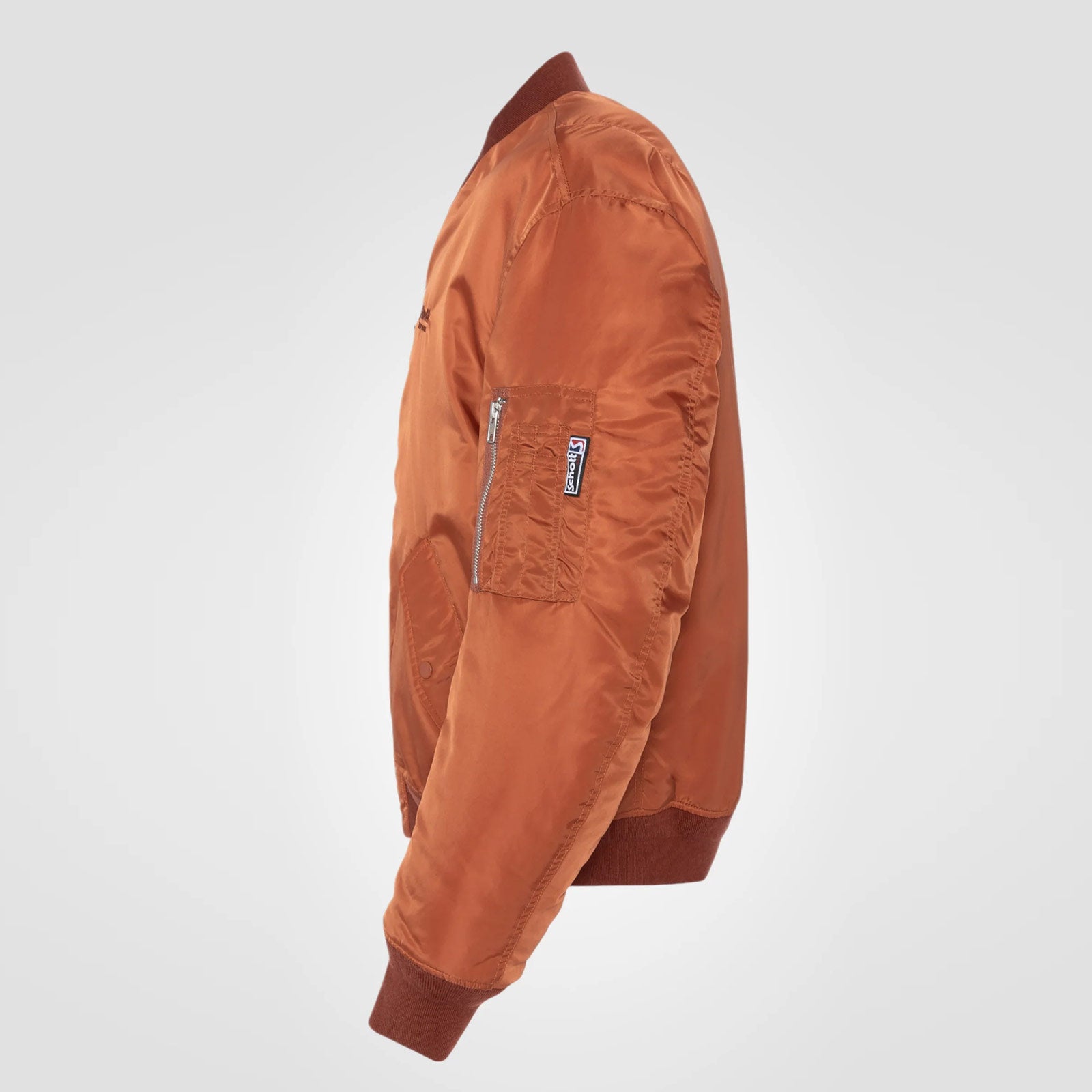 Oversized Unisex Vintage Bomber copper