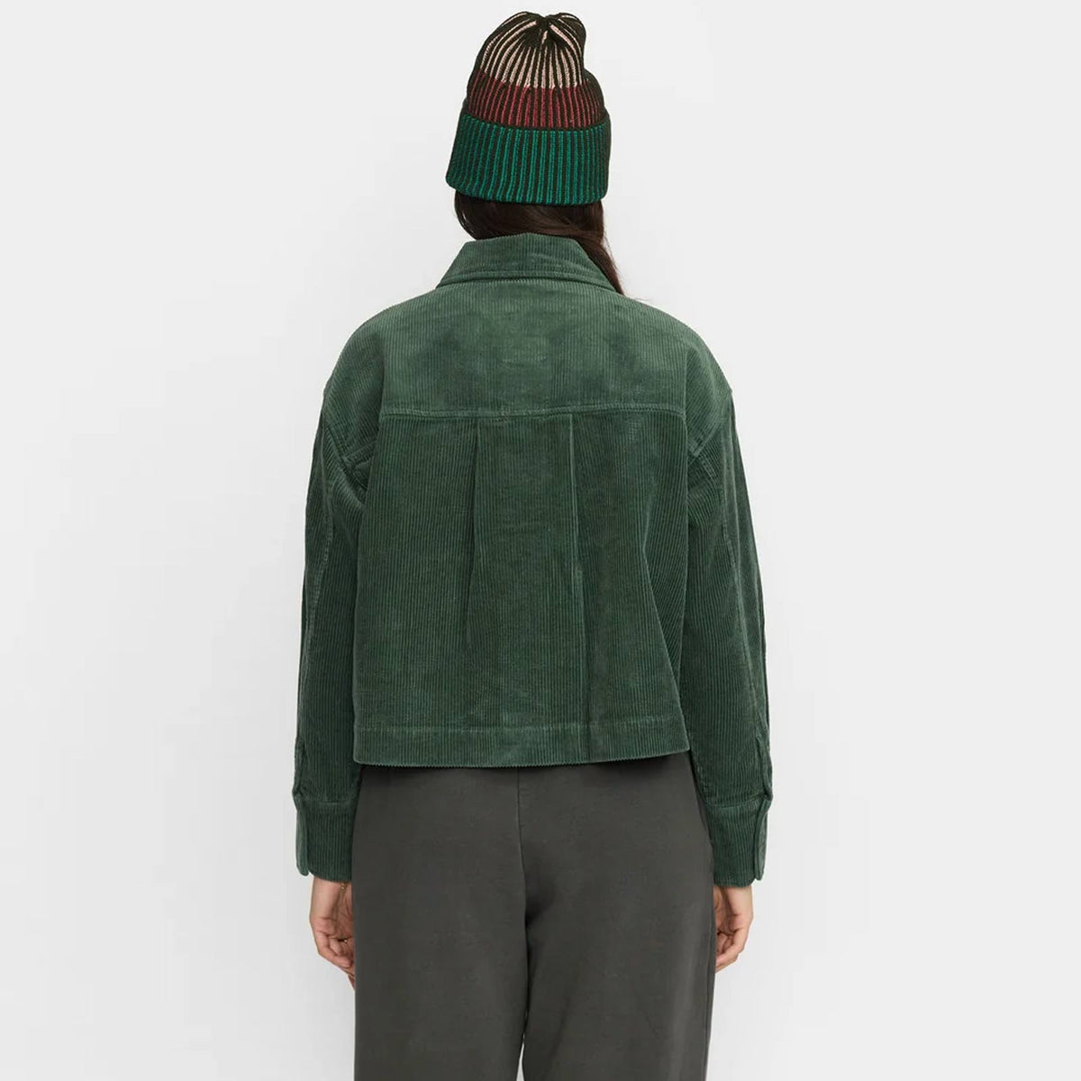 Cropped Shirt green