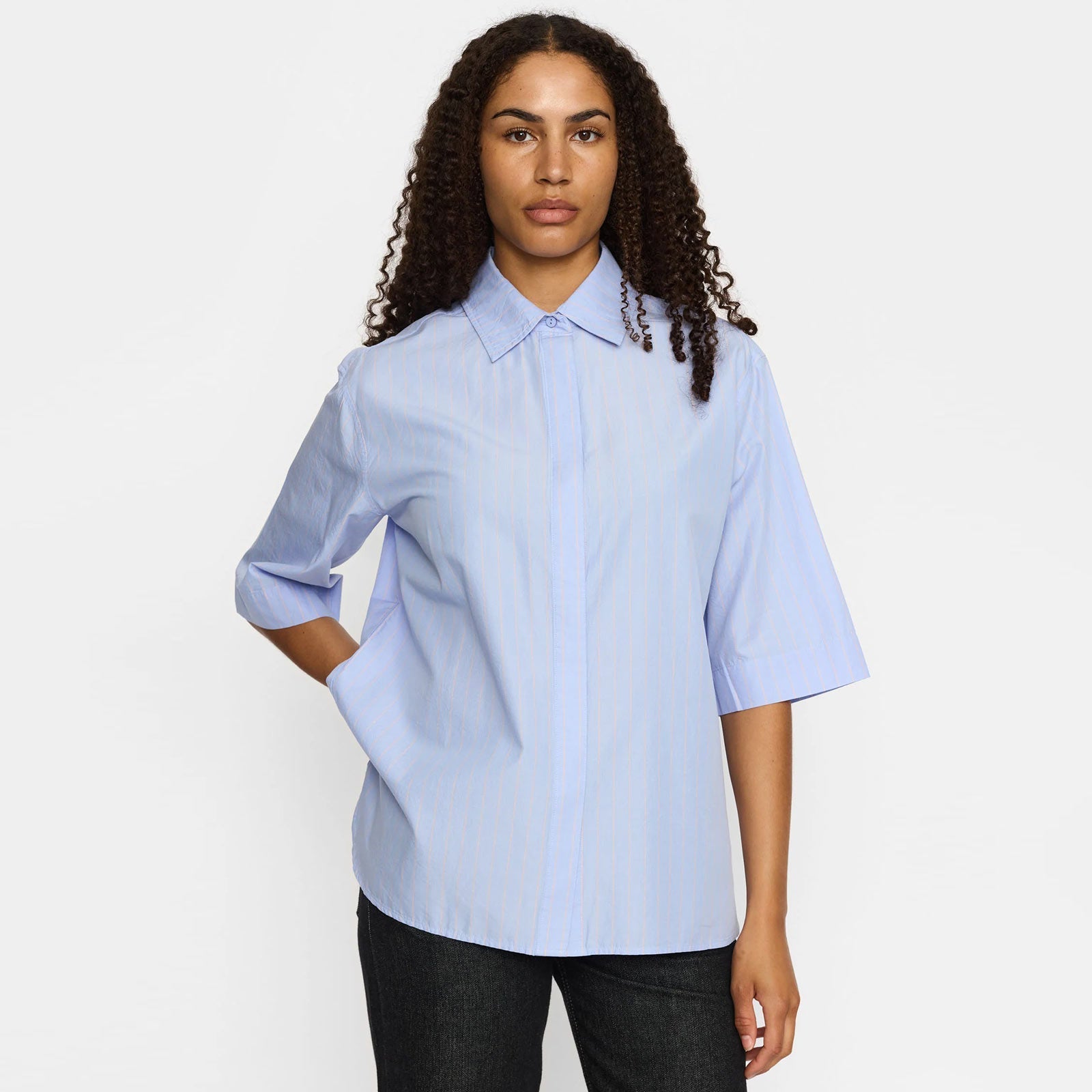 Shirt Longsleeve lightblue Selfhood