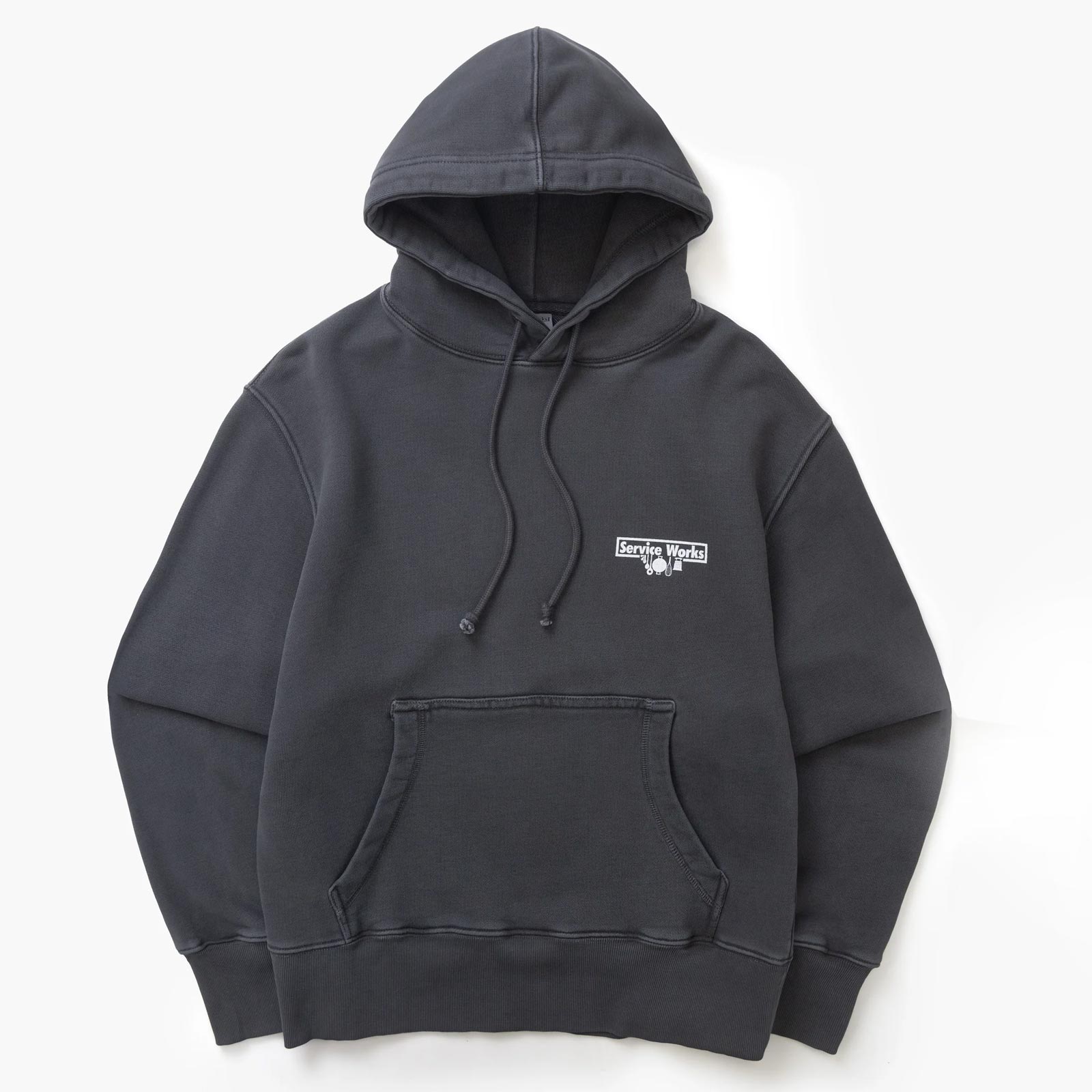 Loopback Hoodie black Service Works