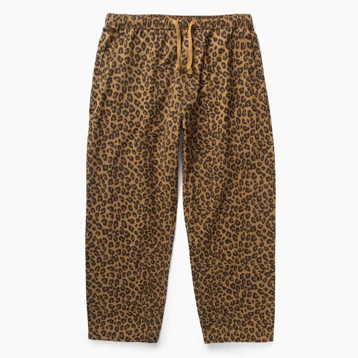 Patterned Easy Chef Pants brown leopard
