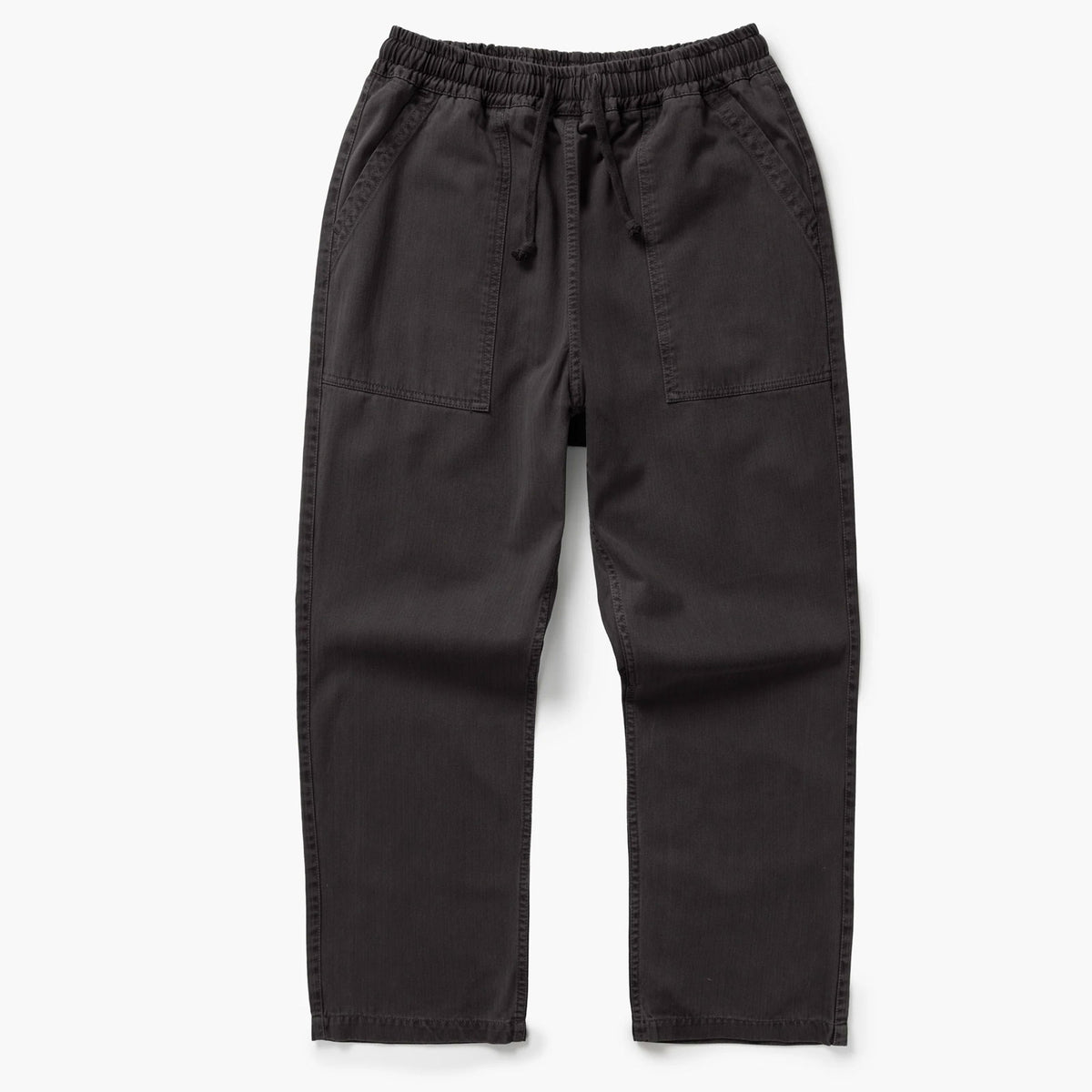 Pigment Herringbone Chef Pants black