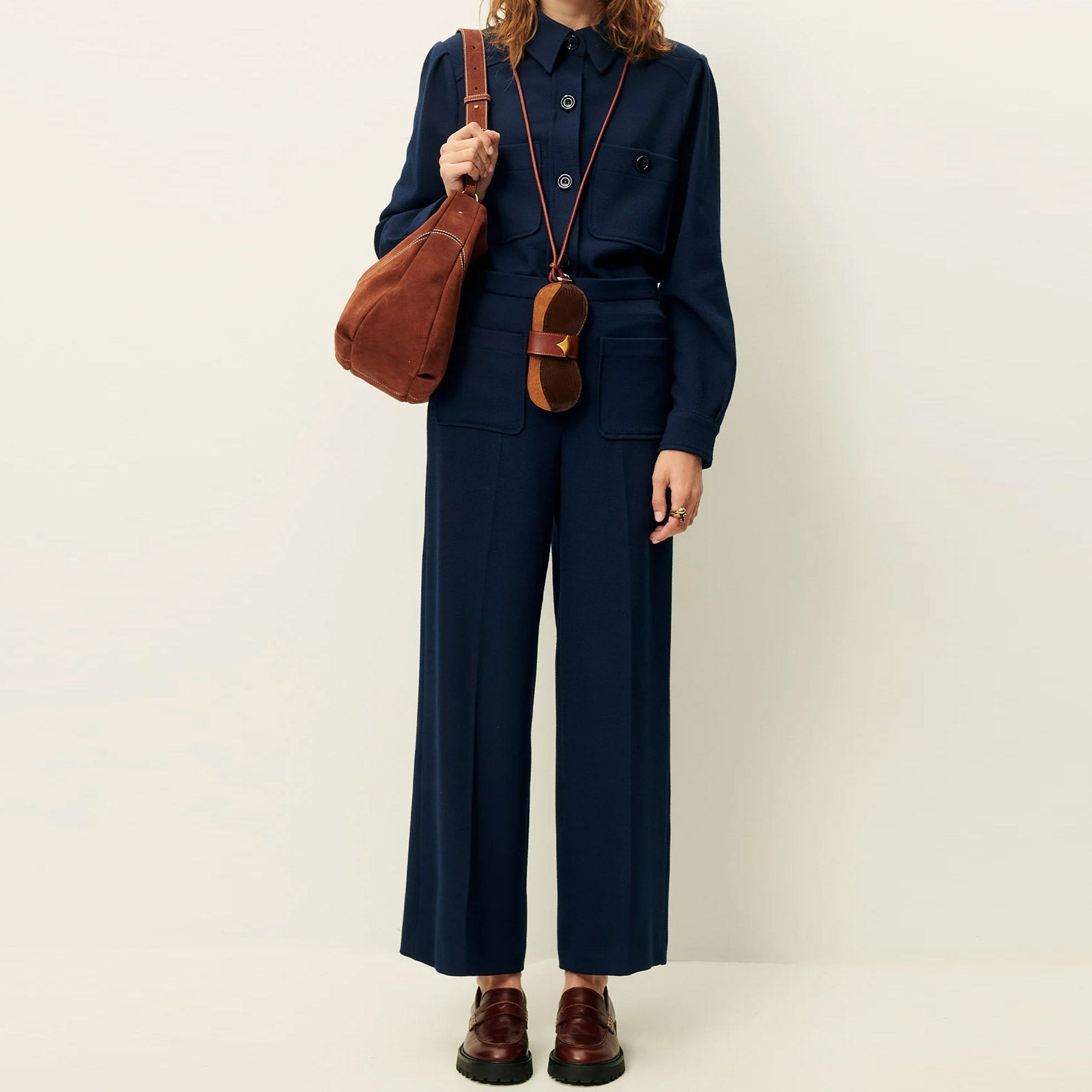 Alberwool Trousers queen blue Sessun