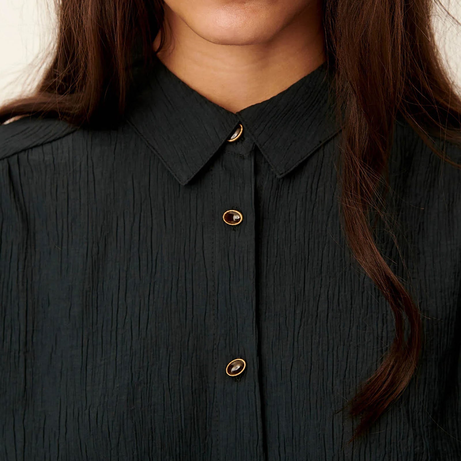 Alfassa Blouse smoke green Sessùn