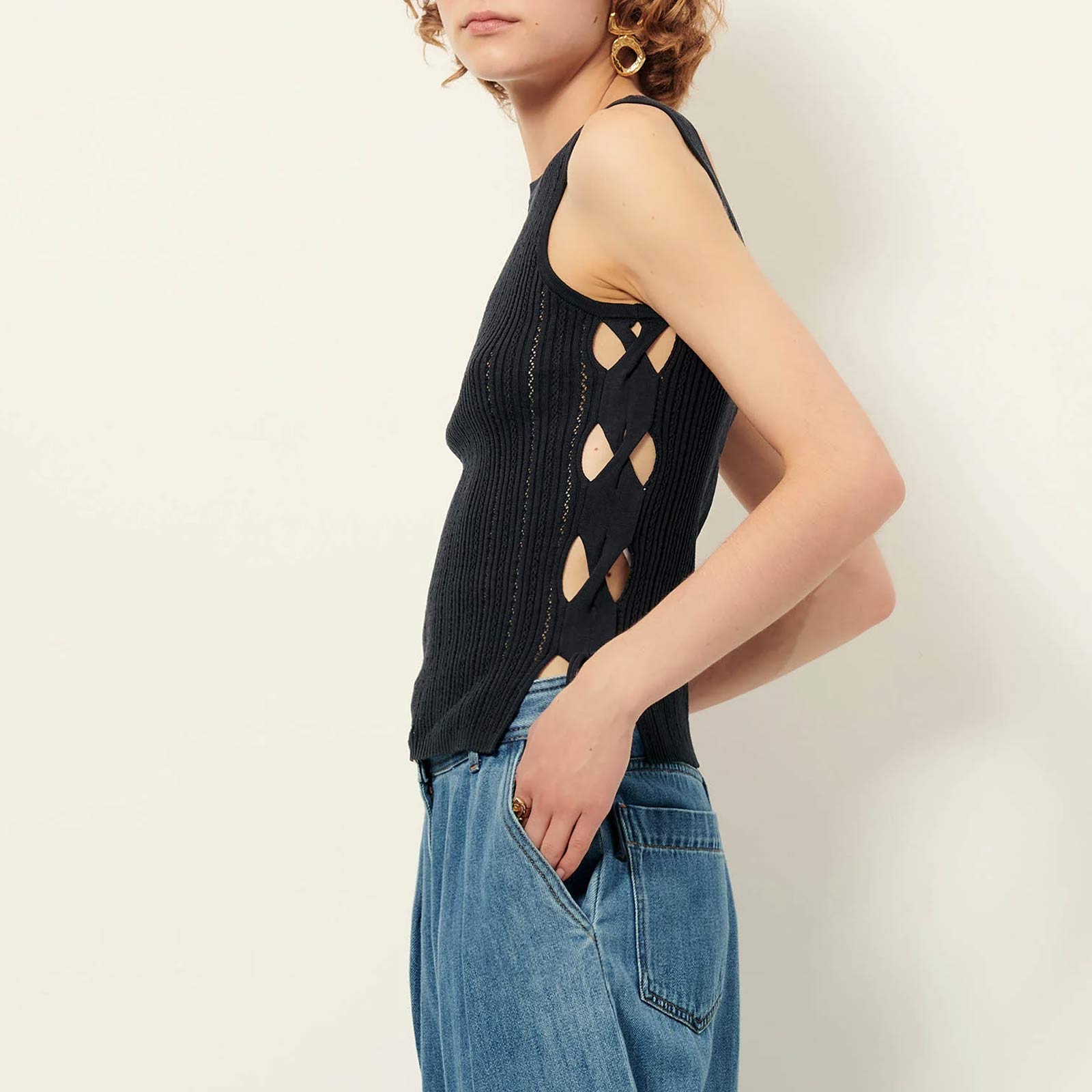 Ayrson Tanktop smoke green Sessùn