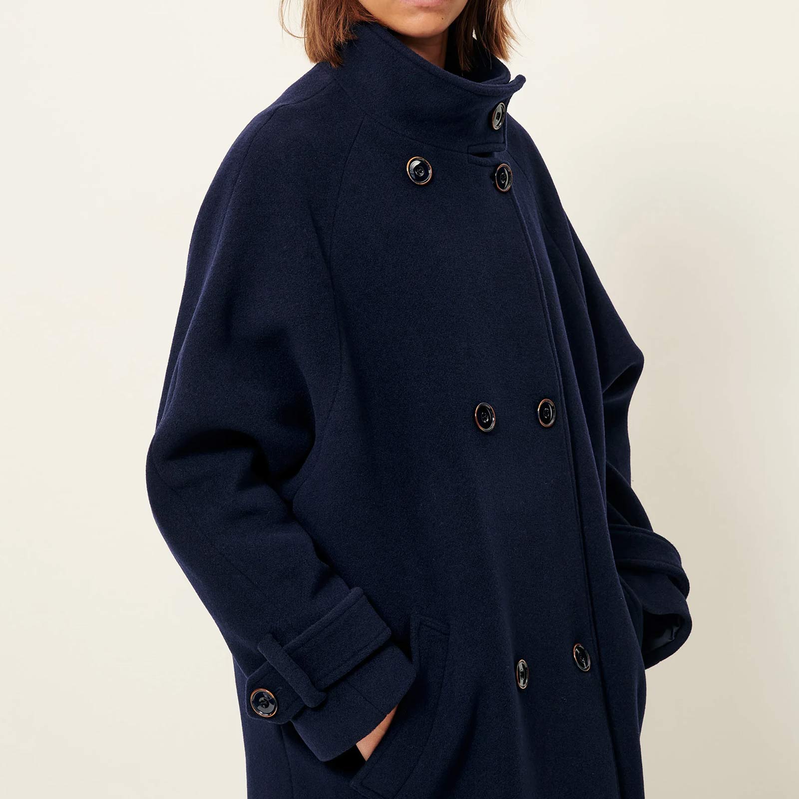 Bleeckett Coat indigo Sessùn