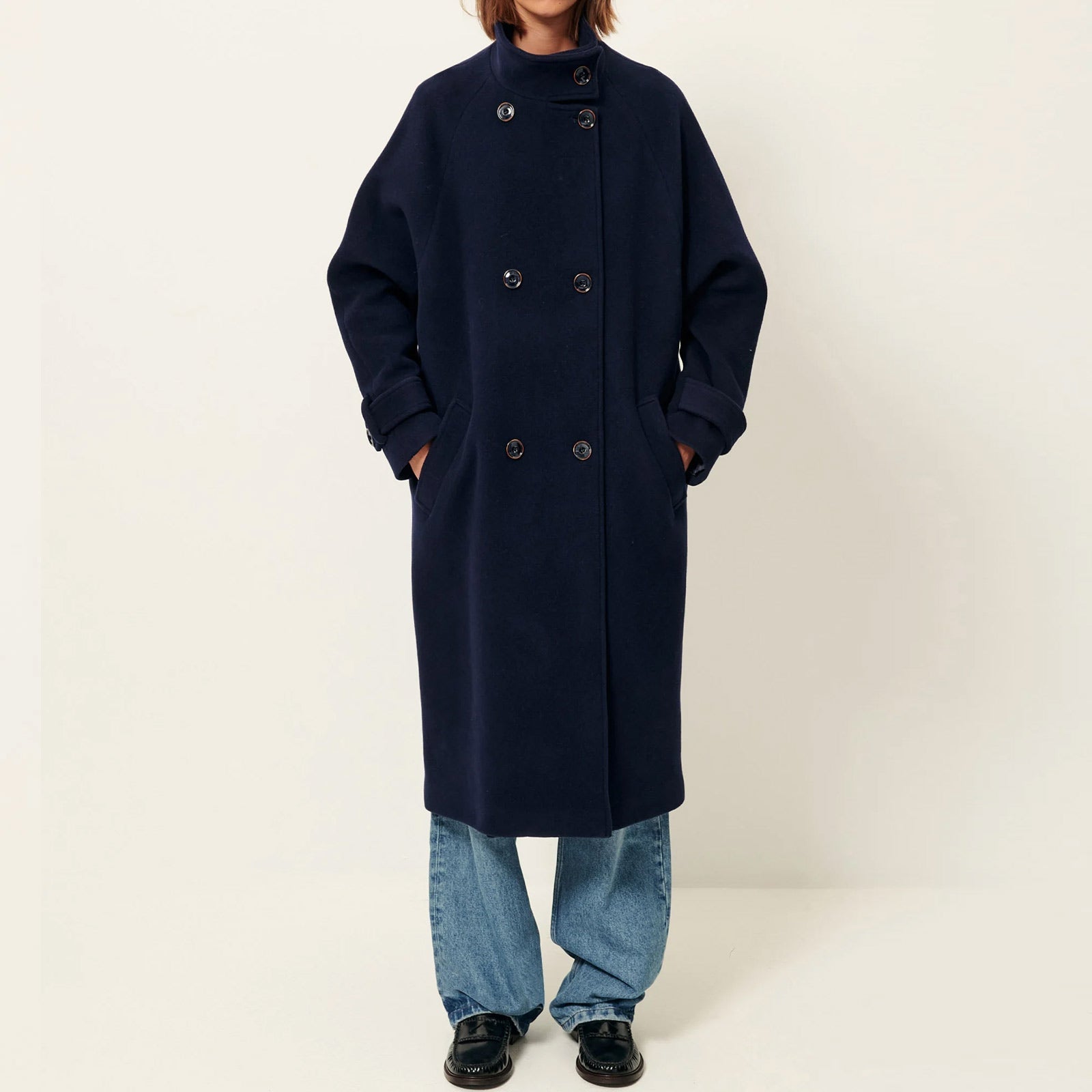 Bleeckett Coat indigo Sessùn
