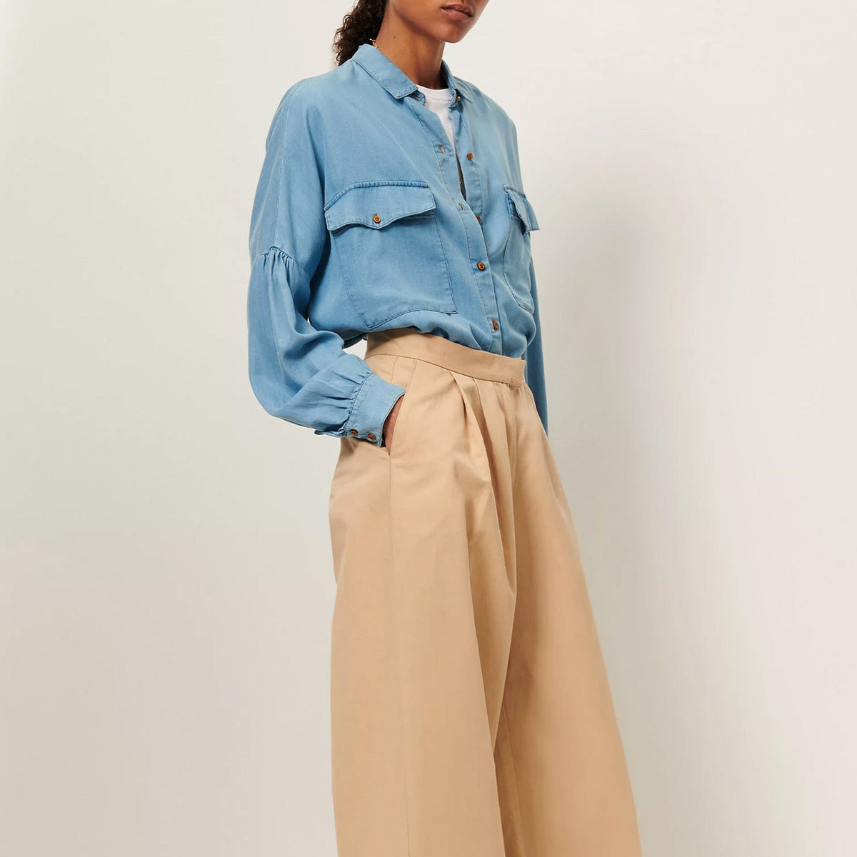 Botania Shirt provencia blue Sessùn
