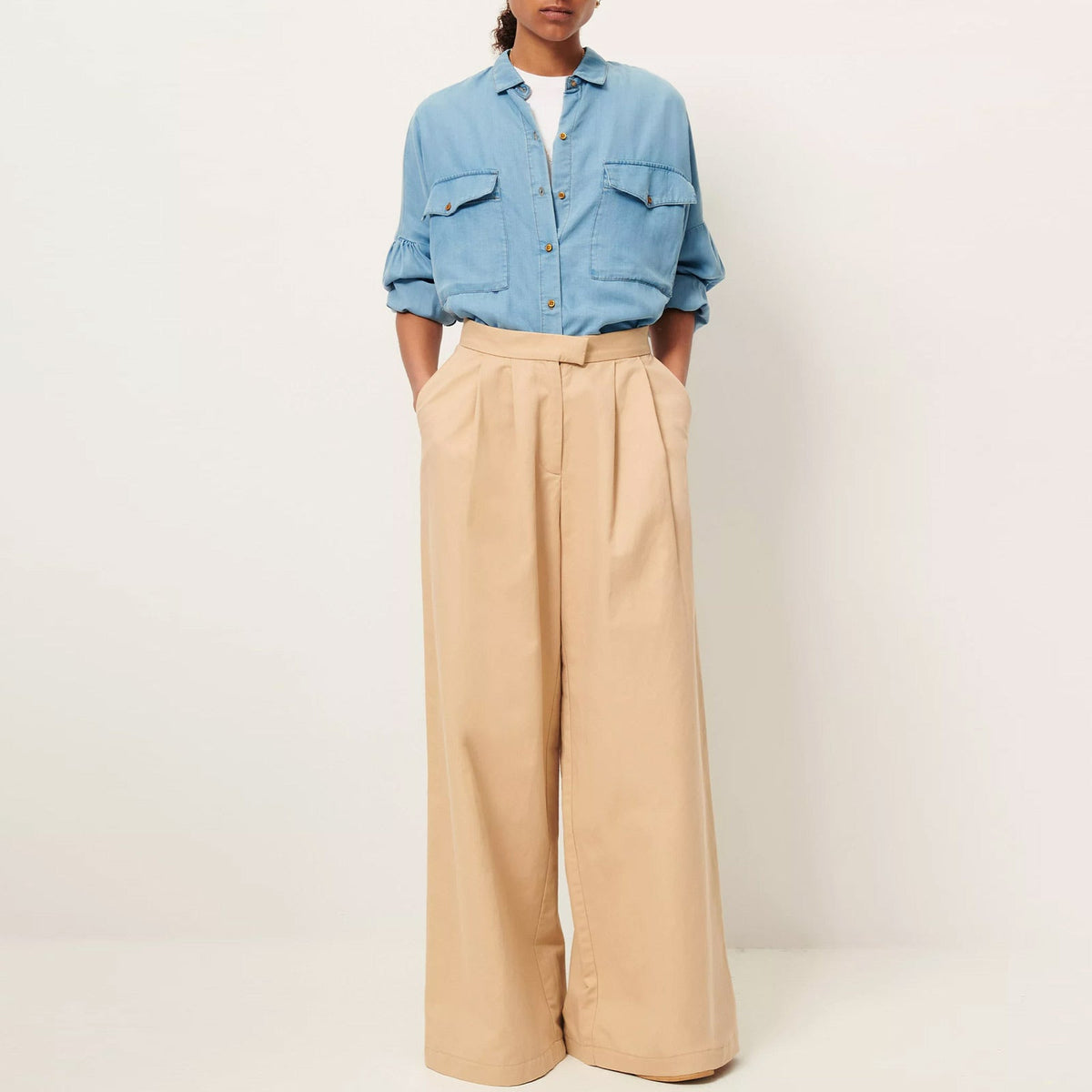 Botania Shirt provencia blue Sessùn