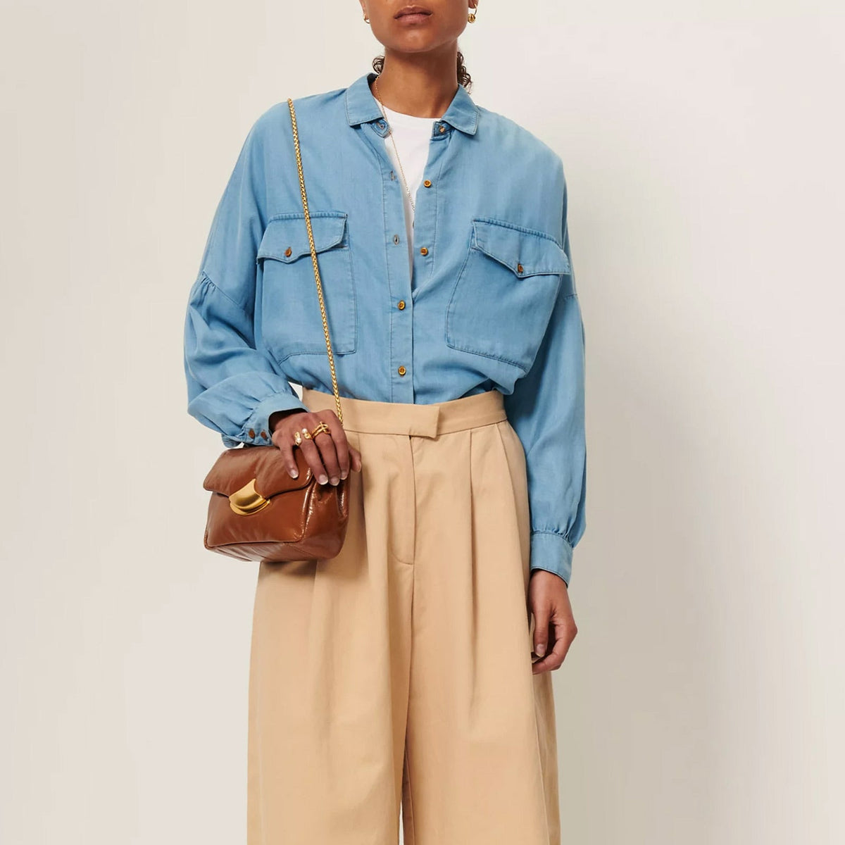 Botania Shirt provencia blue Sessùn