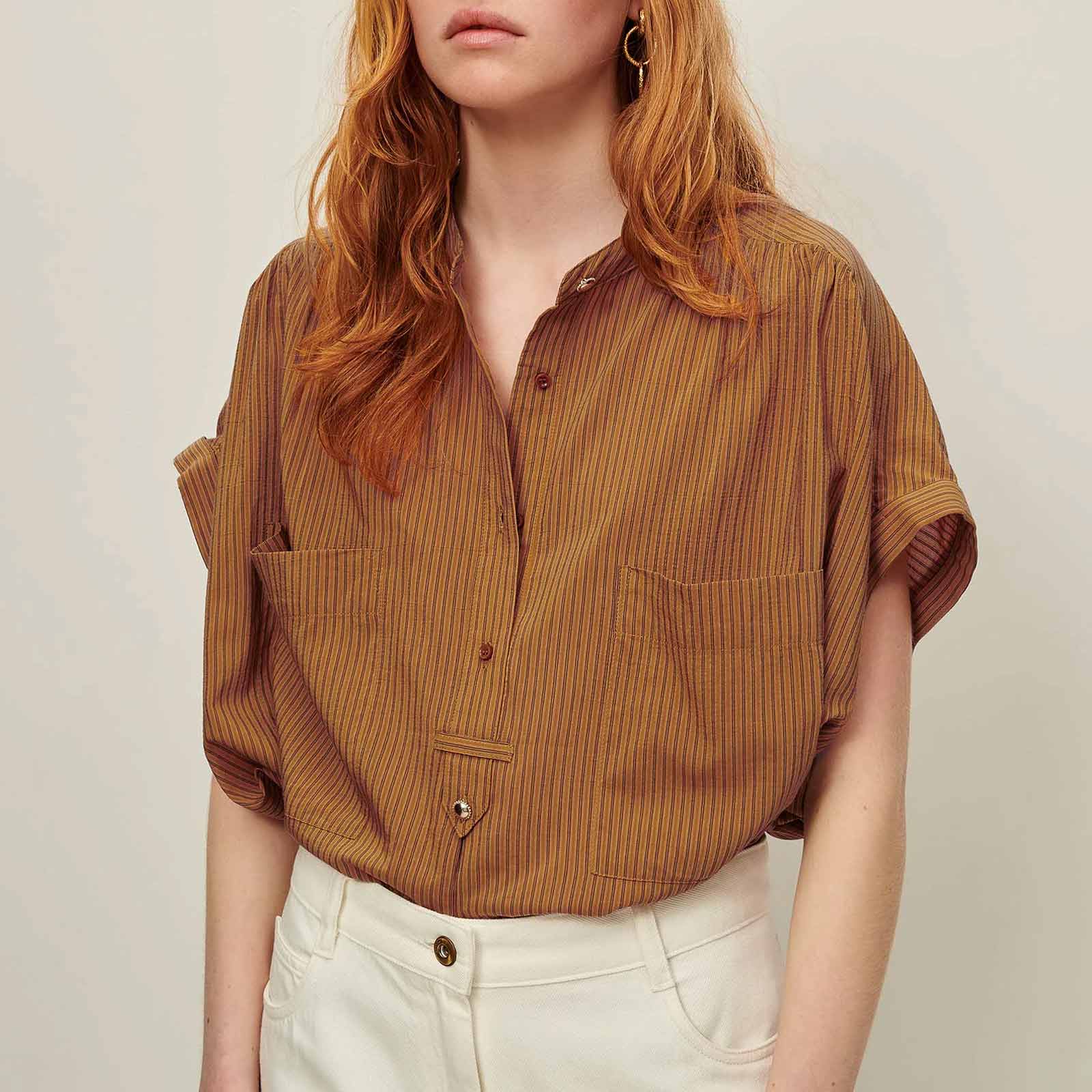 Camille Blouse glaze Sessùn