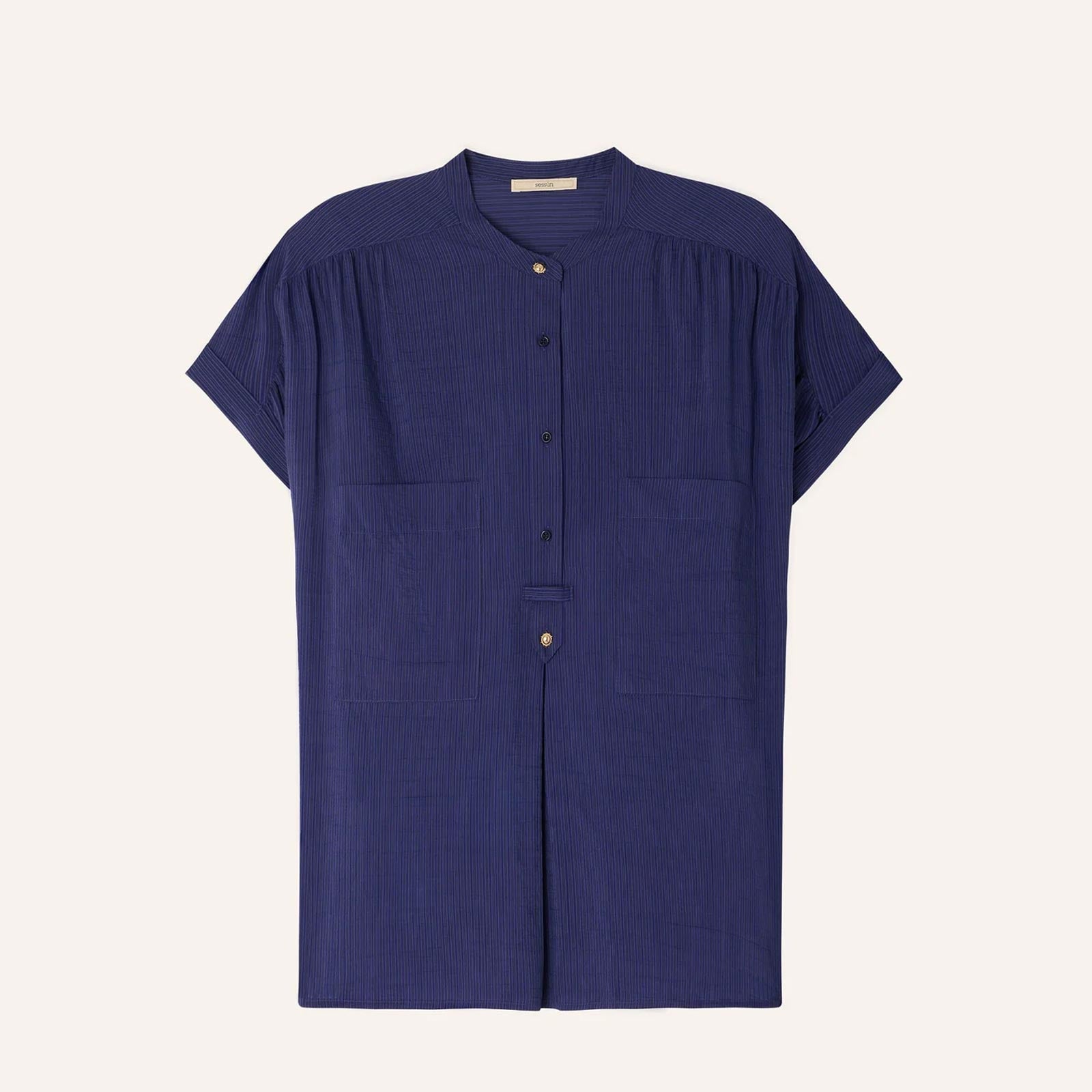 Camille Shirt bleu emilienne Sessùn